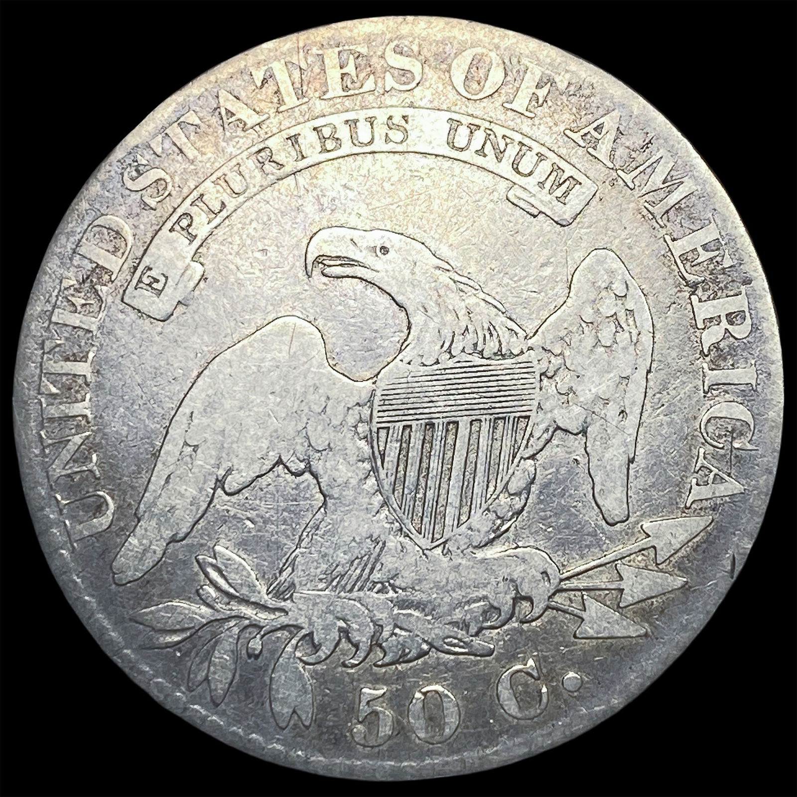 1822 Capped Bust Half Dollar HIGH GRADE - 2