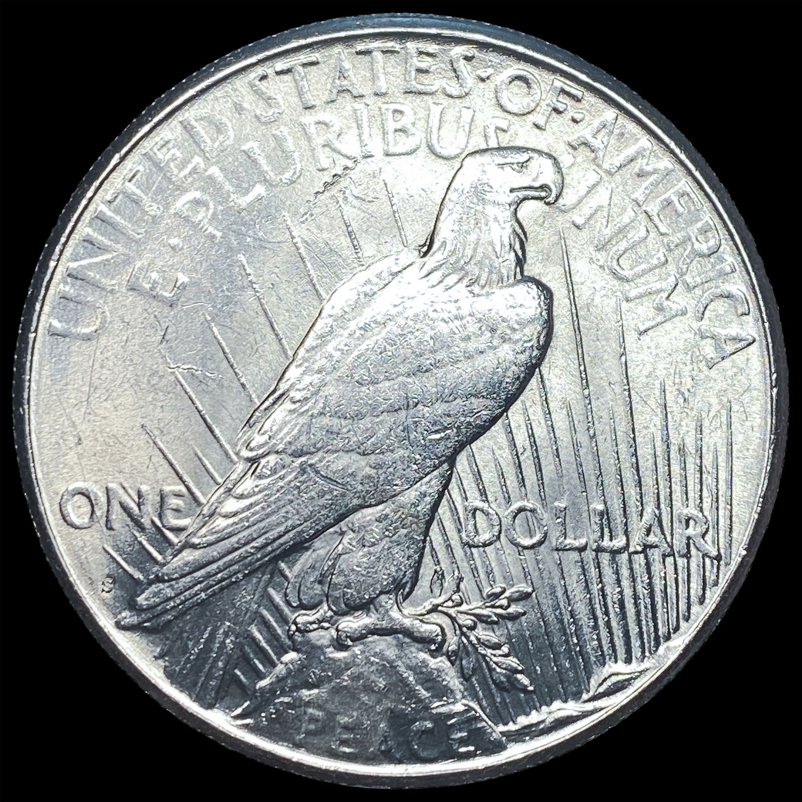 1925-S Silver Peace Dollar UNCIRCULATED - 2