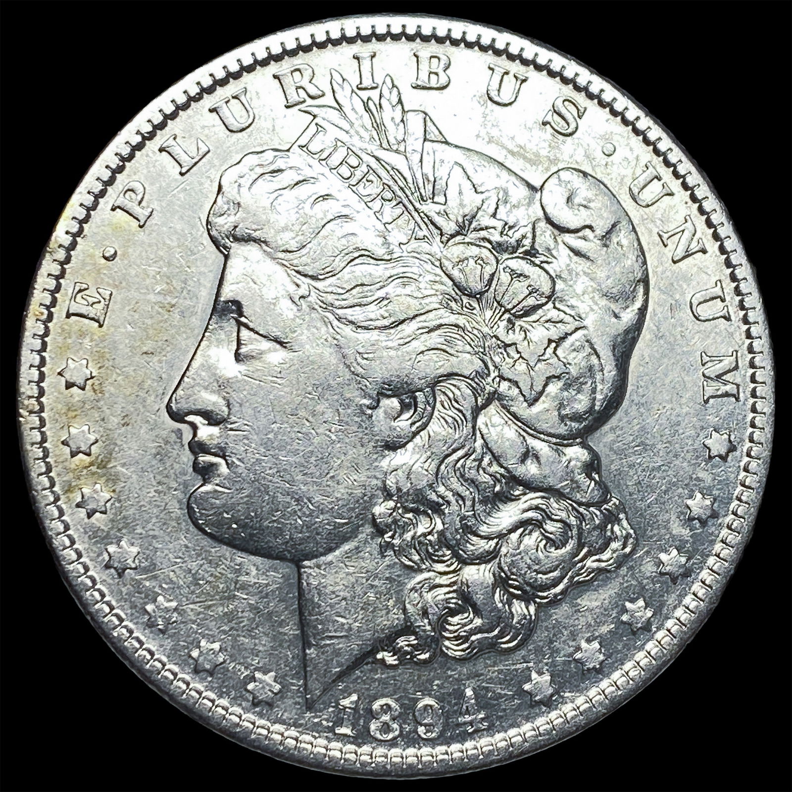 1894-O Silver Morgan Dollar CLOSELY UNCIRCULATED: 1894-O Silver Morgan Dollar CLOSELY UNCIRCULATED