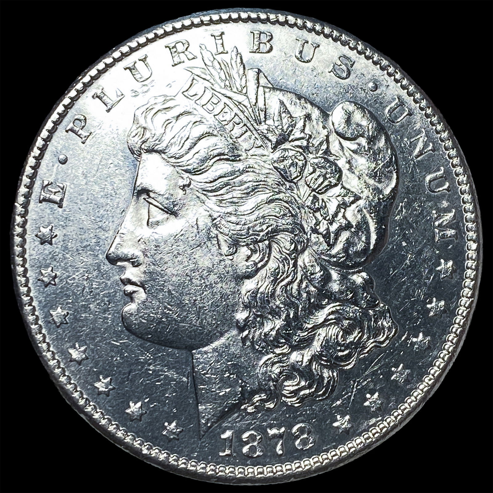 1878 Silver Morgan Dollar UNCIRCULATED: 1878 Silver Morgan Dollar UNCIRCULATED
