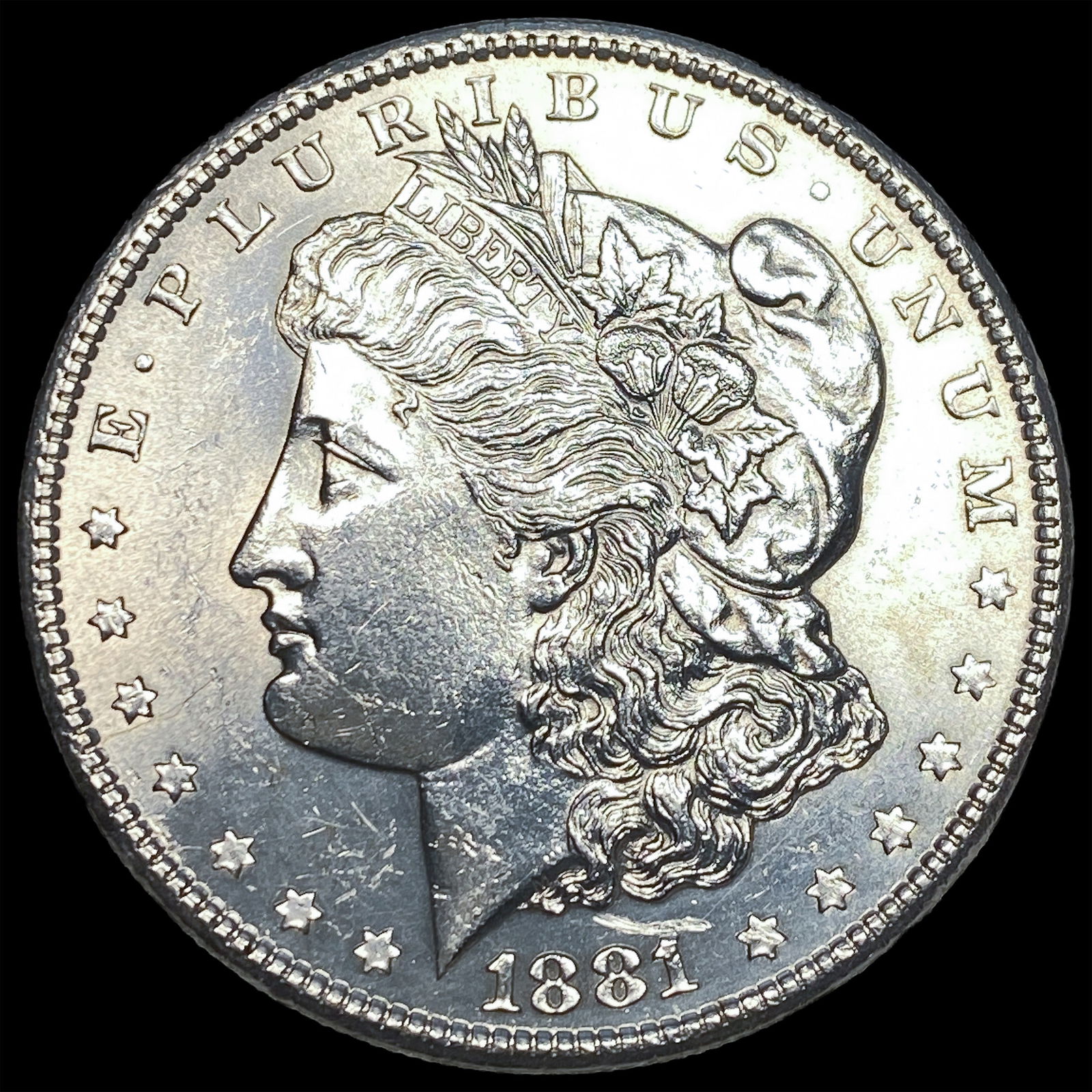 1881-S Silver Morgan Dollar UNCIRCULATED: 1881-S Silver Morgan Dollar UNCIRCULATED