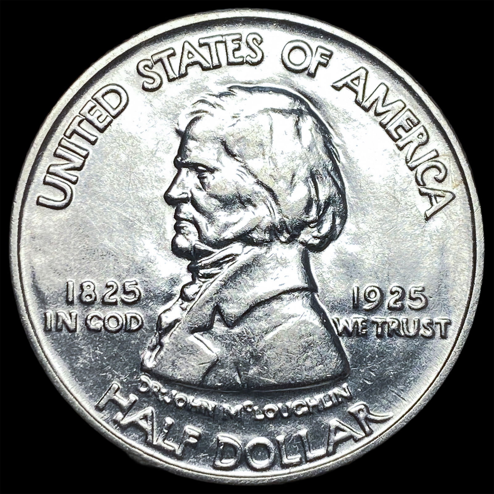 1925 Silver Fort Vancouver Half Dollar UNCIRCULATED: 1925 Silver Fort Vancouver Half Dollar UNCIRCULATED