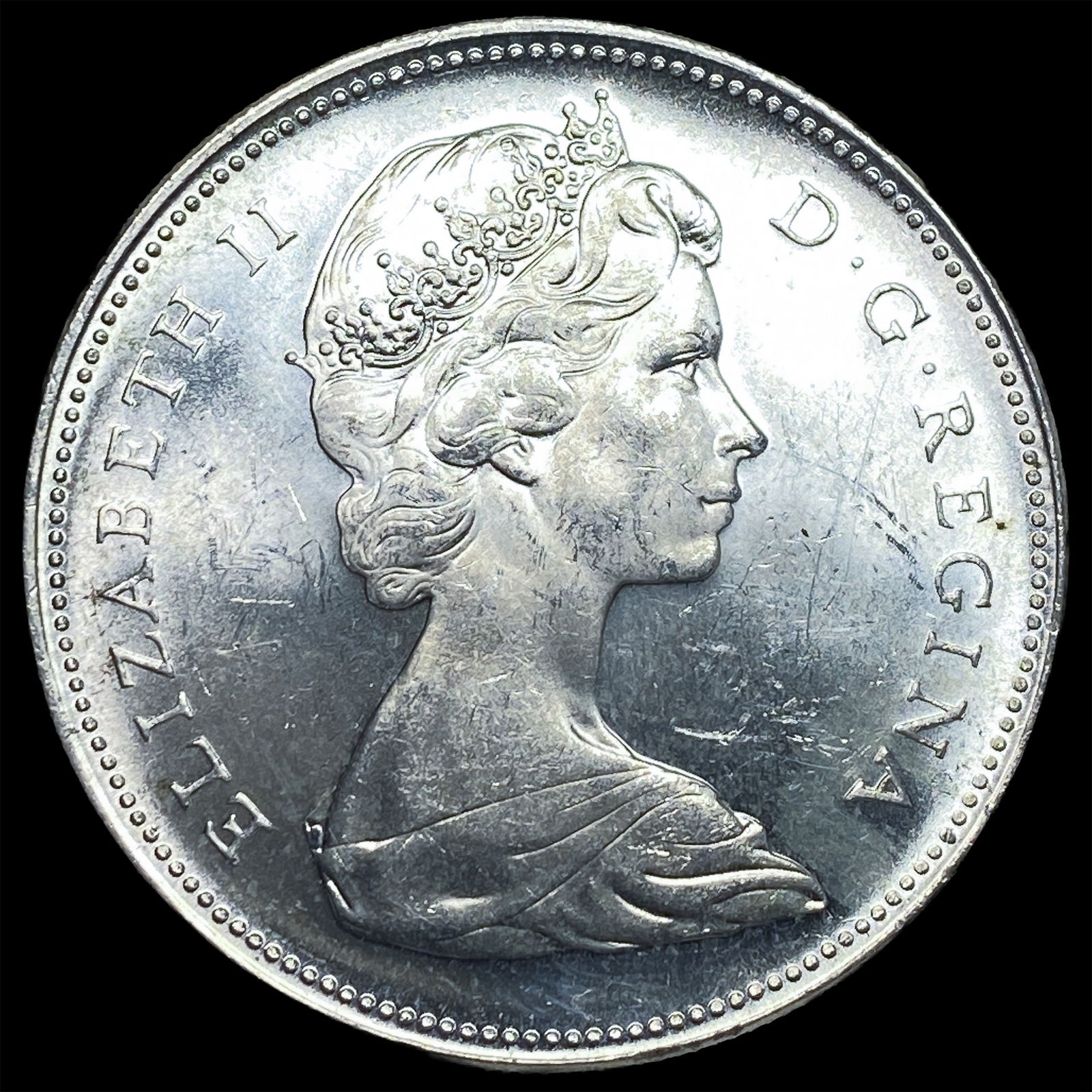 1965 Canada Silver Dollar GEM PROOF: 1965 Canada Silver Dollar GEM PROOF