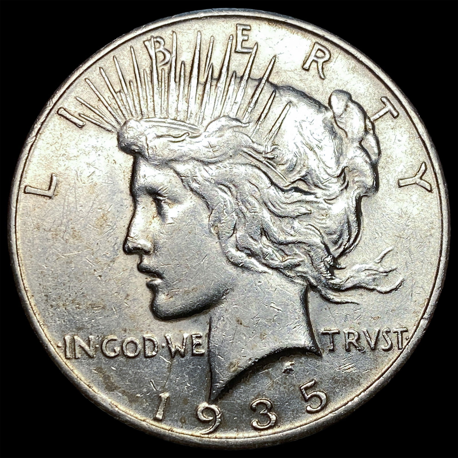 1935 Silver Peace Dollar UNCIRCULATED: 1935 Silver Peace Dollar UNCIRCULATED