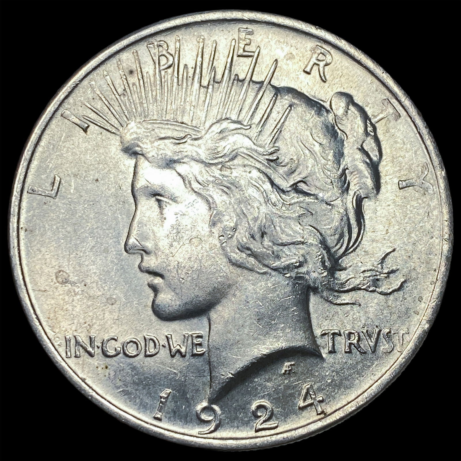 1924 Silver Peace Dollar CHOICE BU: 1924 Silver Peace Dollar CHOICE BU