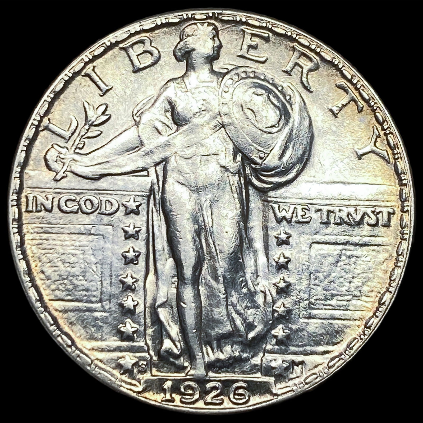 1926-S Silver Standing Liberty Quarter UNCIRCULATED (1 of 2)