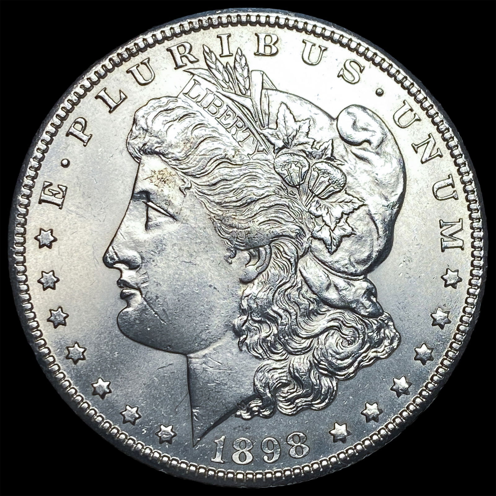 1898-O Silver Morgan Dollar CHOICE BU: 1898-O Silver Morgan Dollar CHOICE BU