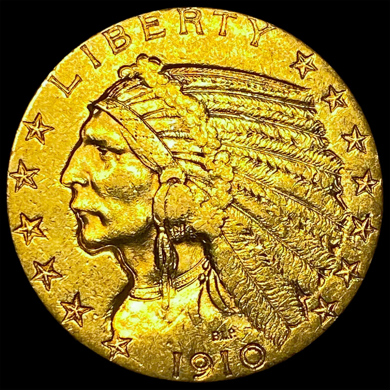 1910 Indian Head Half Eagle $5 Gold CLOSELY UNCIRCULATED (1 of 2)