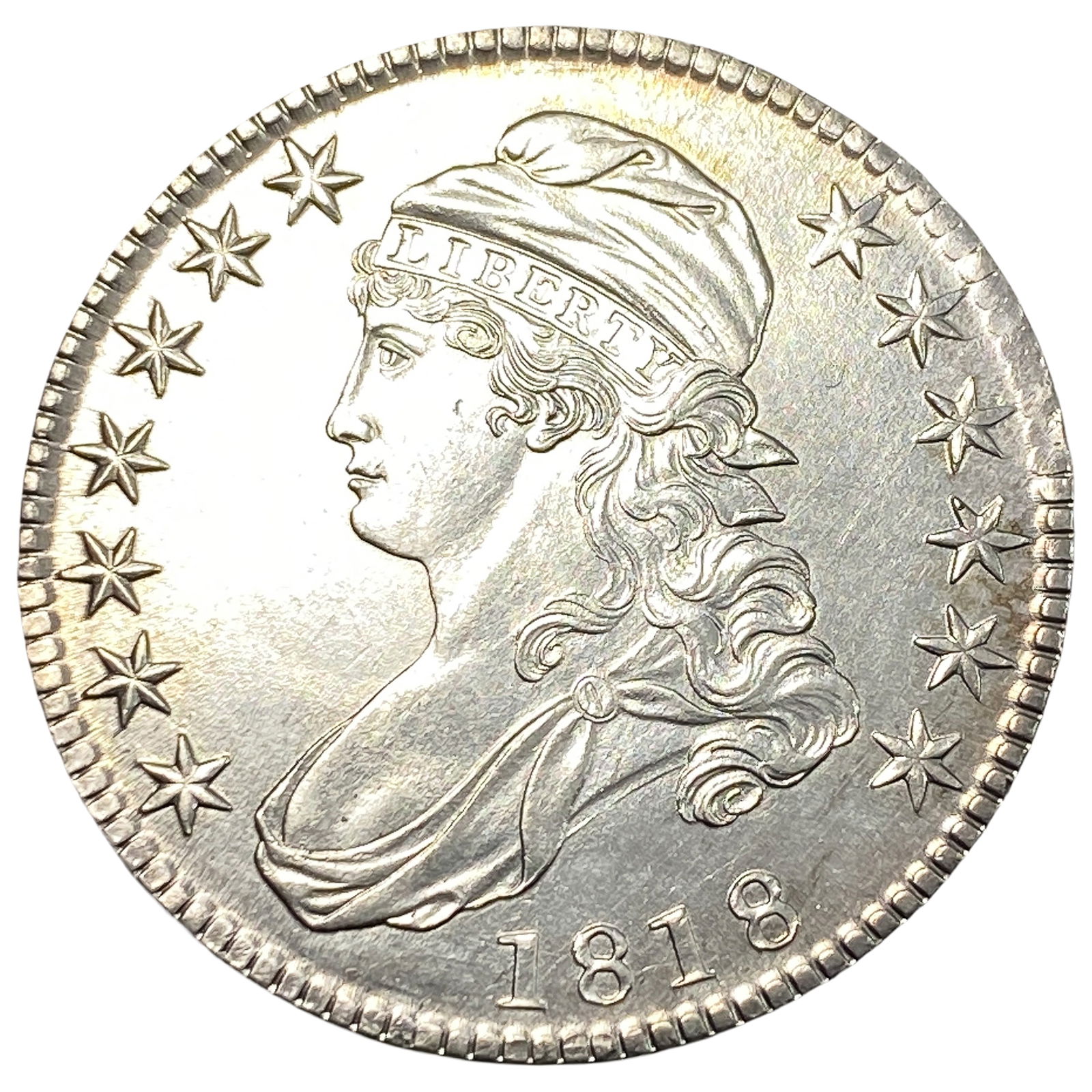 1818 Capped Bust Half Dollar: 1818 Capped Bust Half Dollar