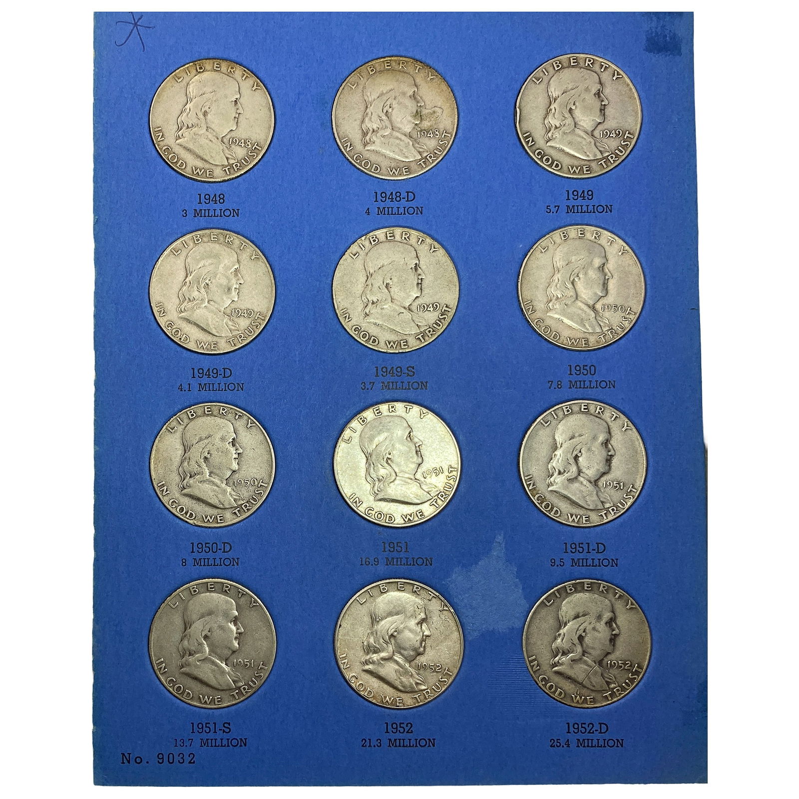 1948-1963 Ben. Frank. 50C Album: 1948-1963 Ben. Frank. 50C Album