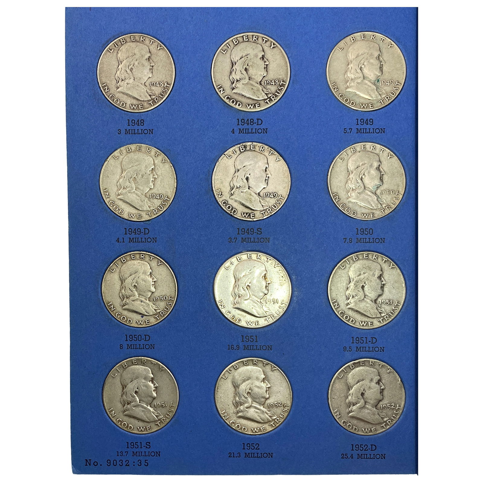 1948-1963 Ben. Frank. 50C Album: 1948-1963 Ben. Frank. 50C Album