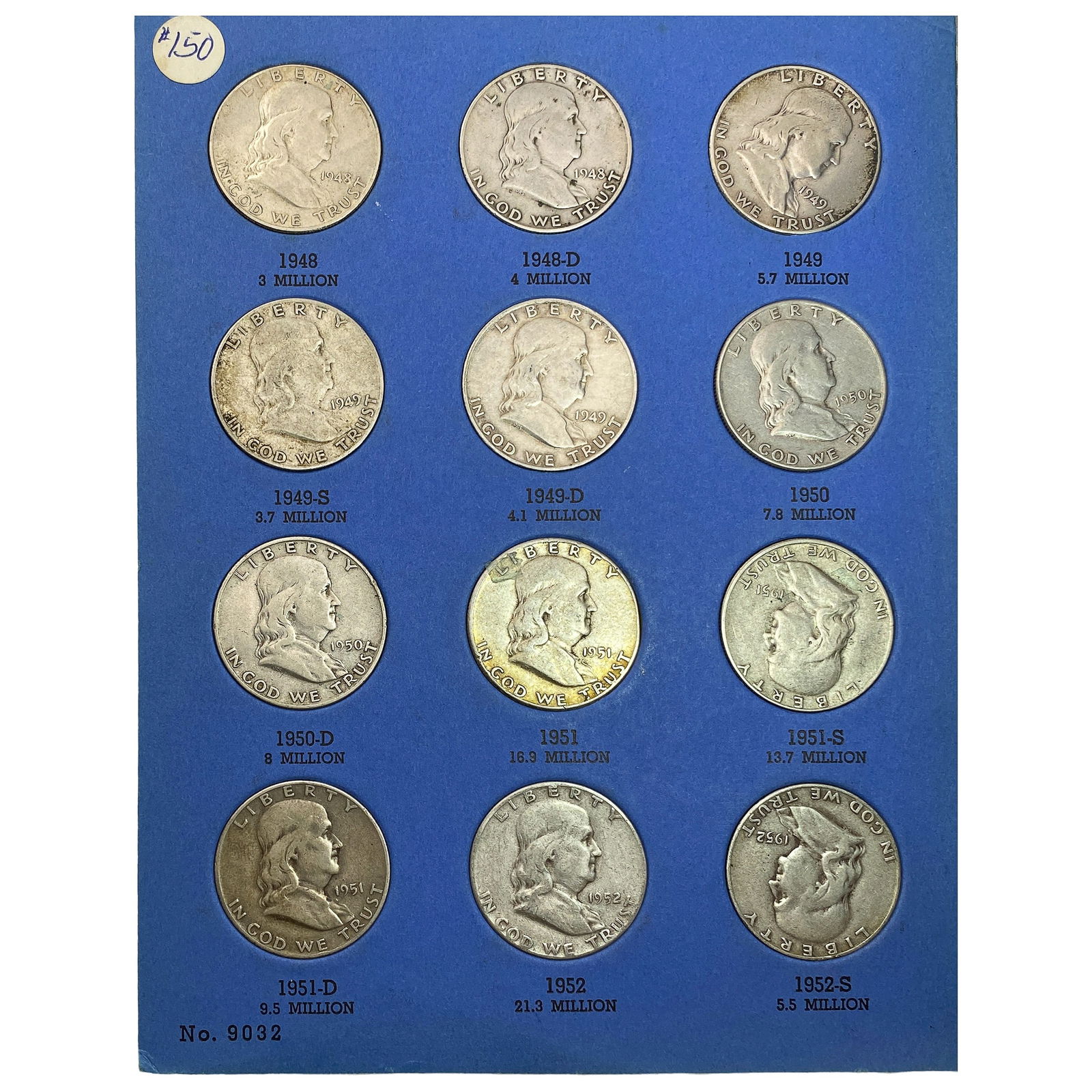 1948-1963 Ben. Frank. 50C Album: 1948-1963 Ben. Frank. 50C Album