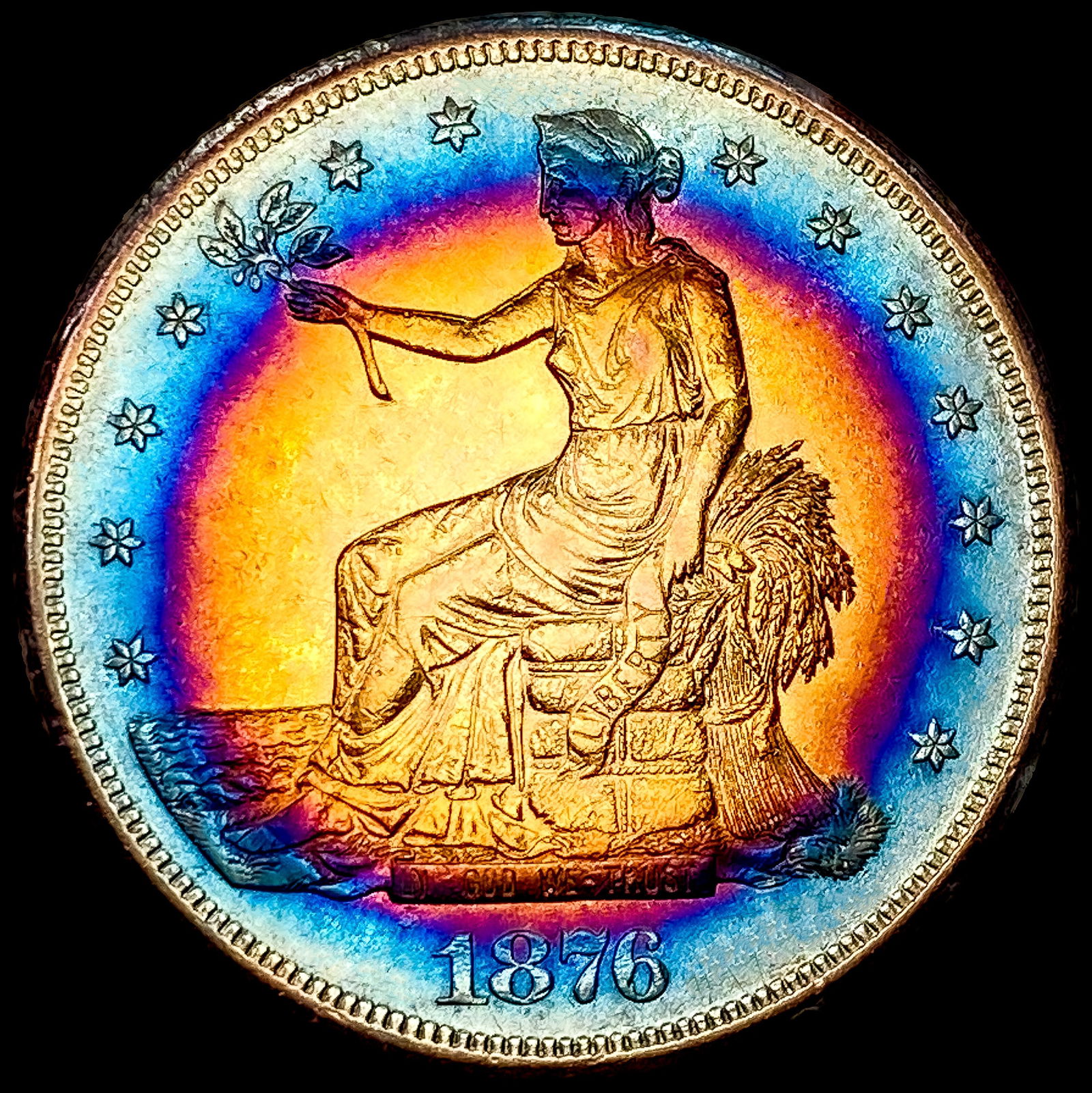 1876-CC Silver Trade Dollar: 1876-CC Silver Trade Dollar