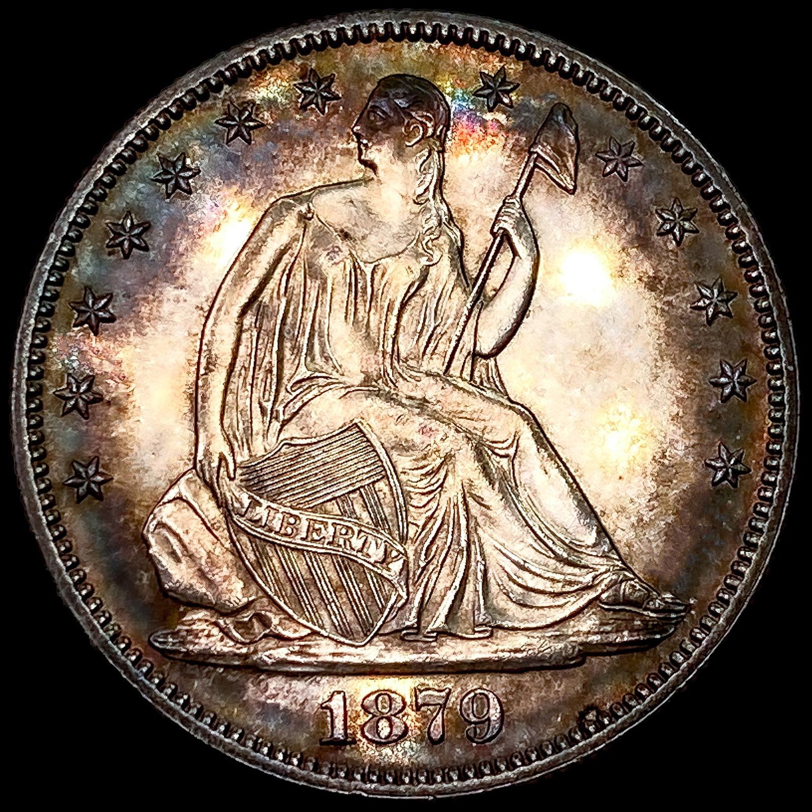 1879 Seated Liberty Half Dollar: 1879 Seated Liberty Half Dollar