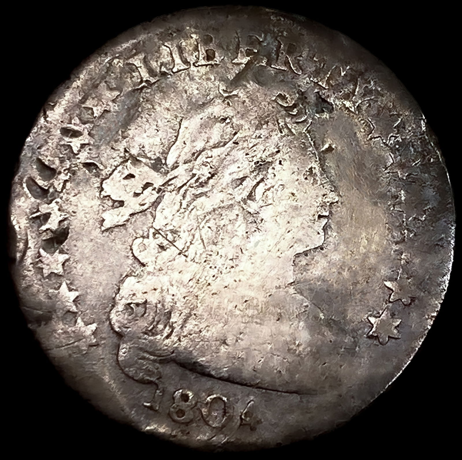 1804 13 Stars Draped Bust Dime: 1804 13 Stars Draped Bust Dime