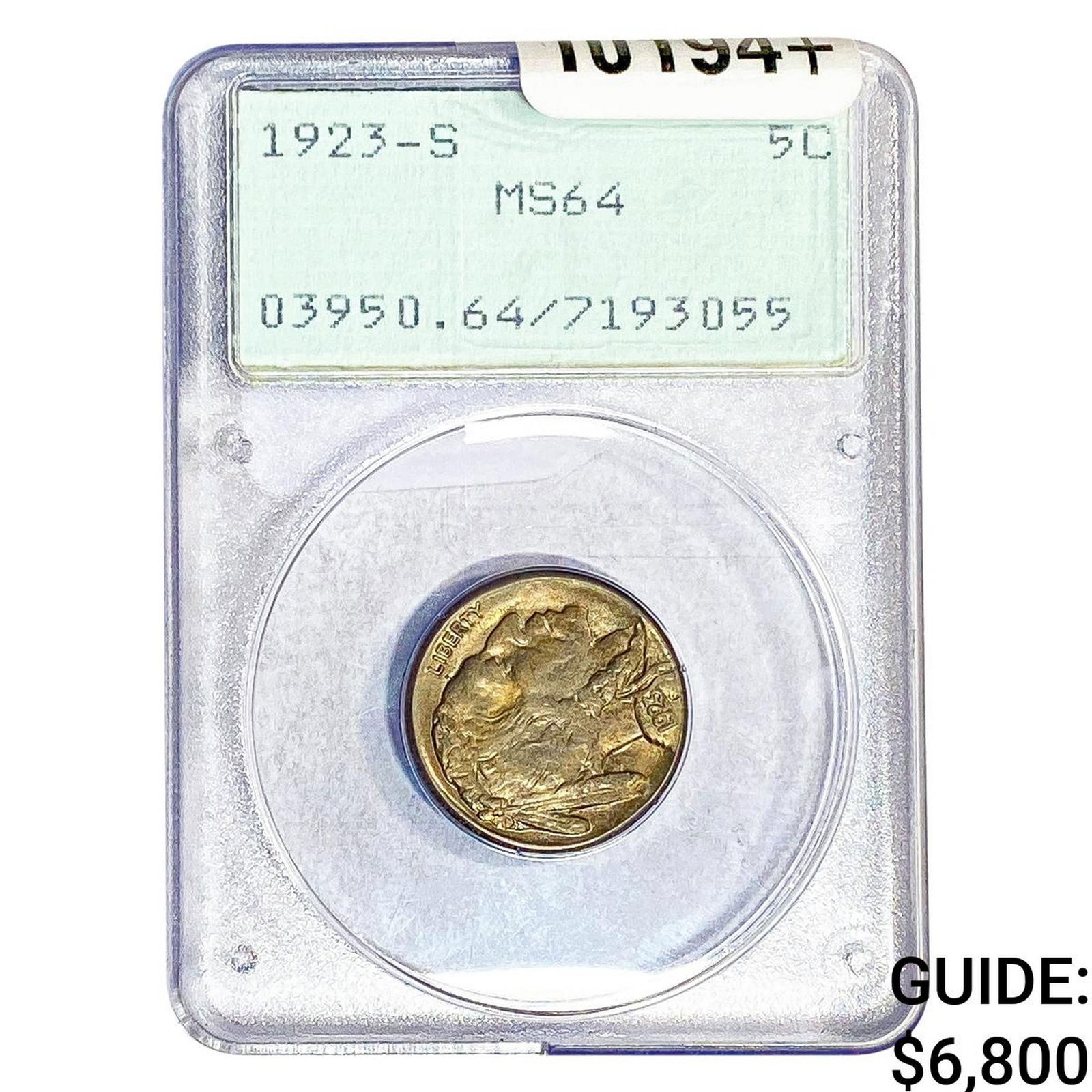1923-S Buffalo Nickel PCGS MS64 (1 of 2)