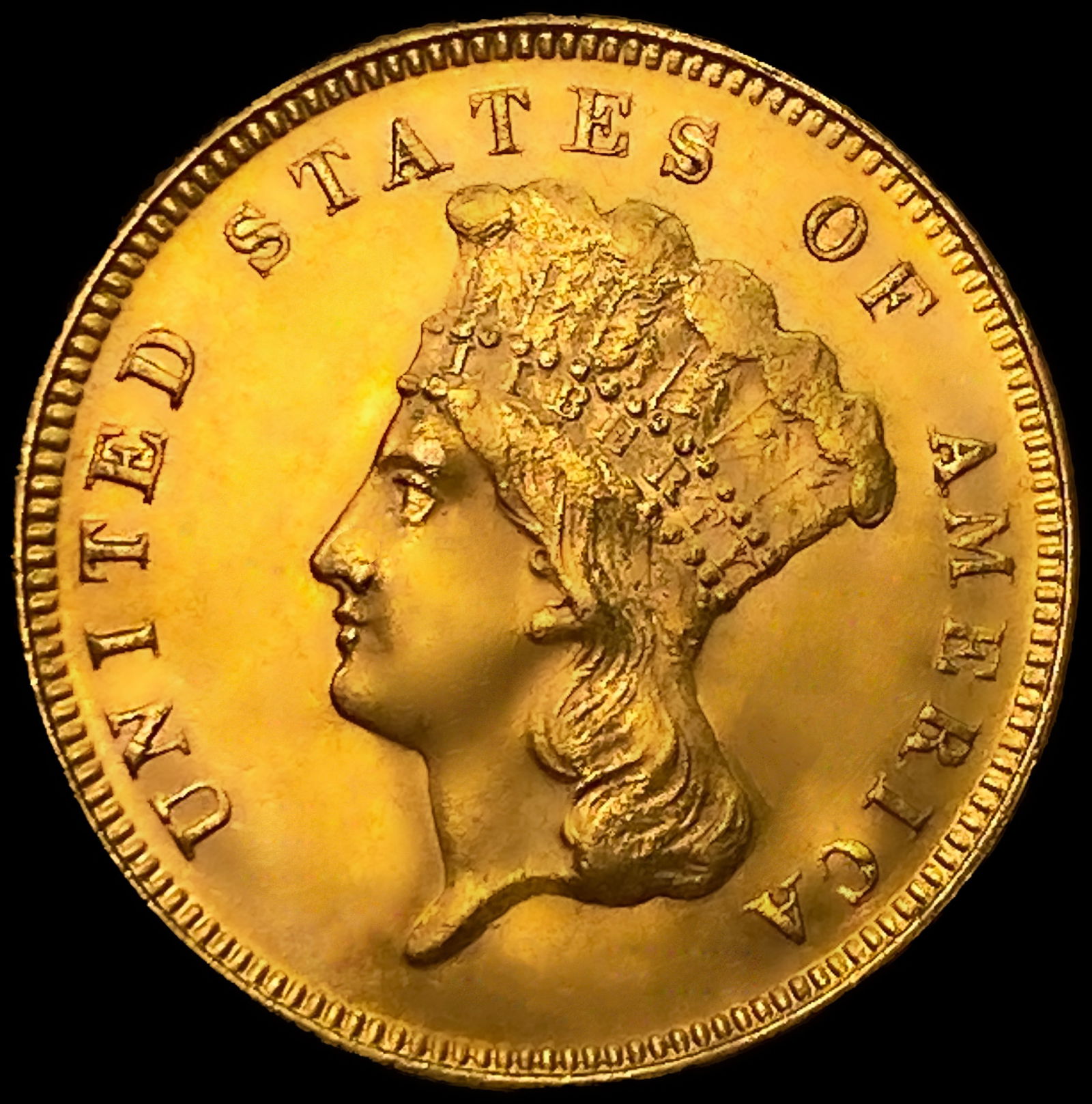 1878 $3 Gold Piece: 1878 $3 Gold Piece