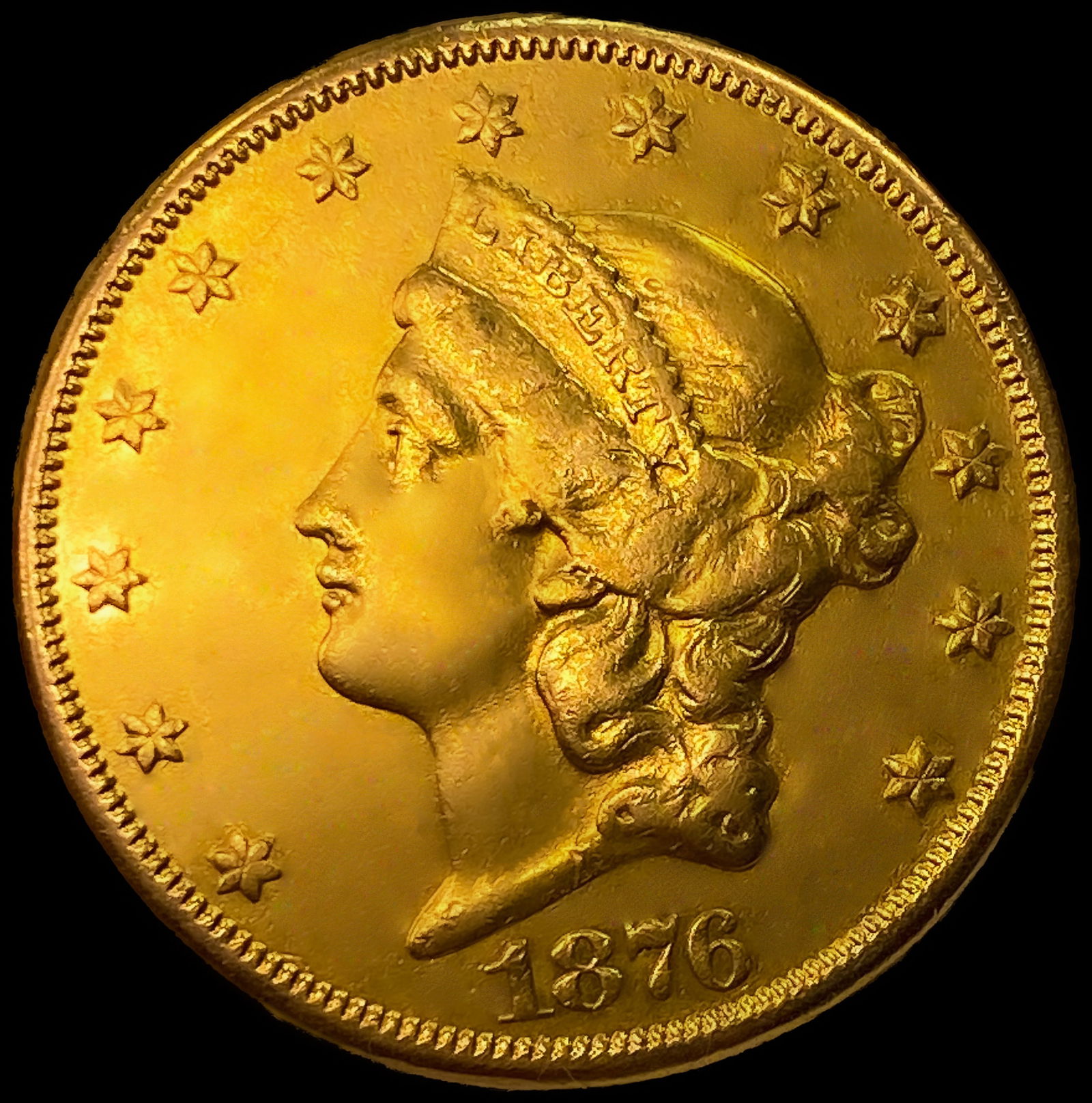 1876-CC $20 Gold Double Eagle: 1876-CC $20 Gold Double Eagle