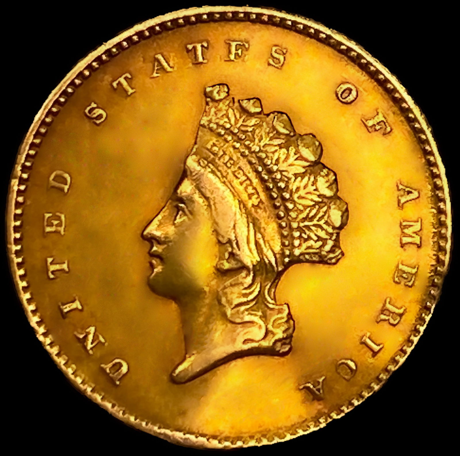 1855-O Rare Gold Dollar: 1855-O Rare Gold Dollar