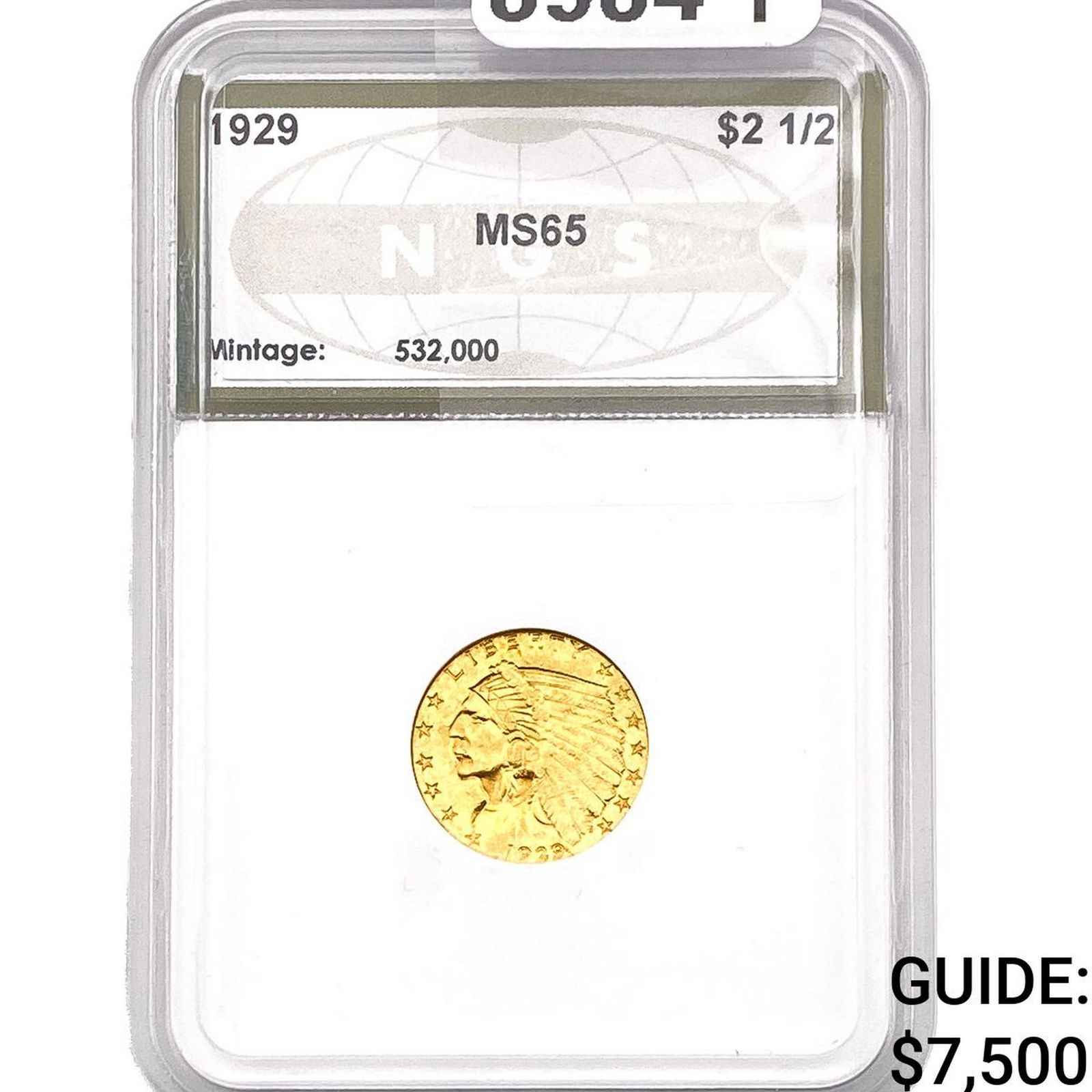 1929 $2.50 Gold Quarter Eagle NGS MS65: 1929 $2.50 Gold Quarter Eagle NGS MS65