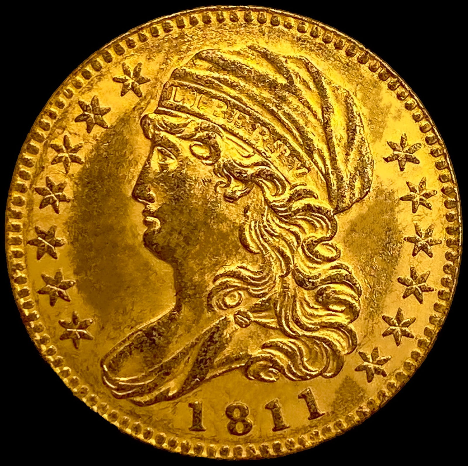 1811 $5 Gold Half Eagle: 1811 $5 Gold Half Eagle