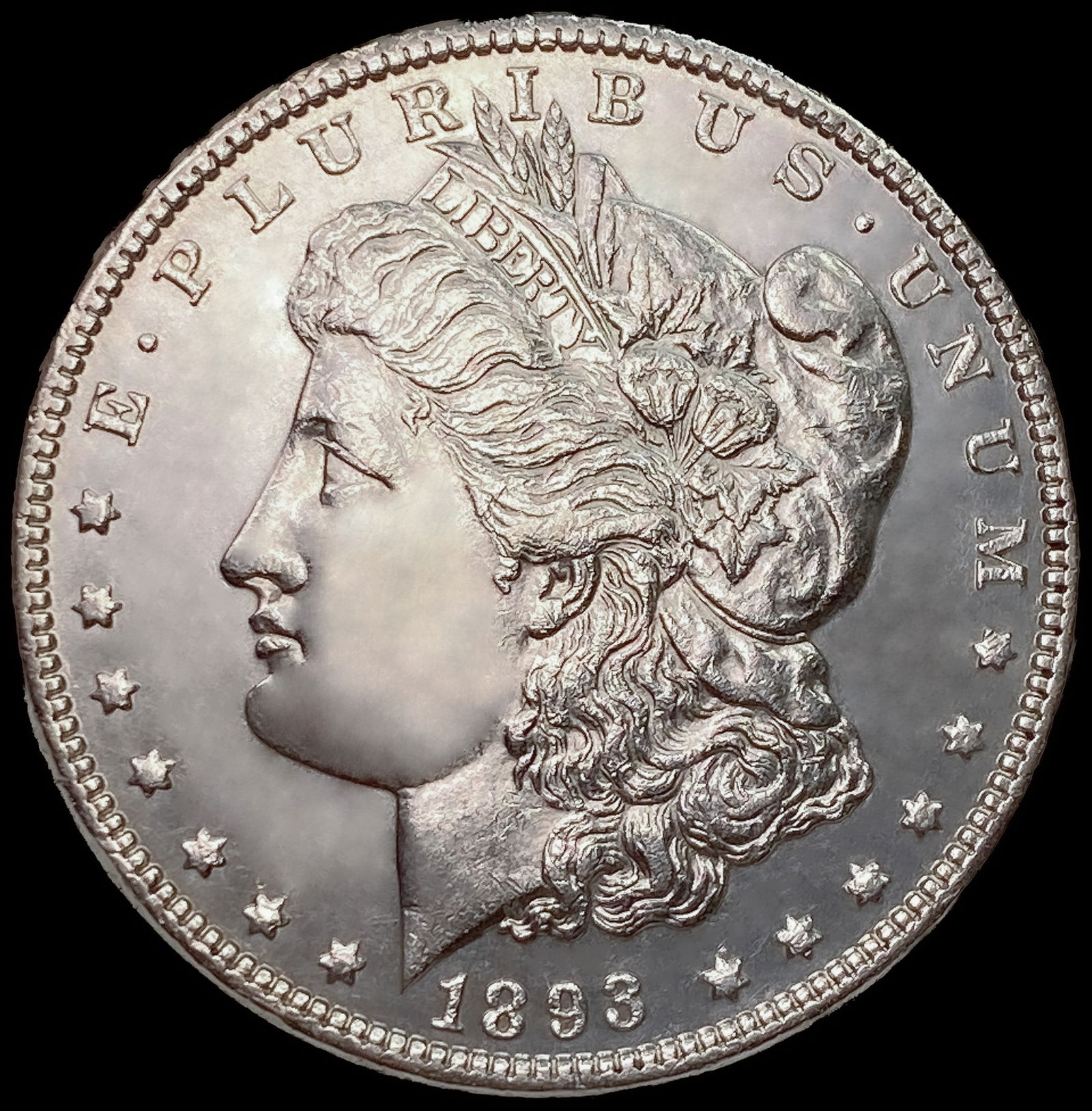 1893 Morgan Silver Dollar (1 of 2)