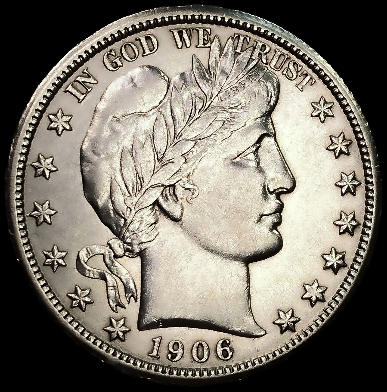 1906-O Barber Half Dollar (1 of 2)