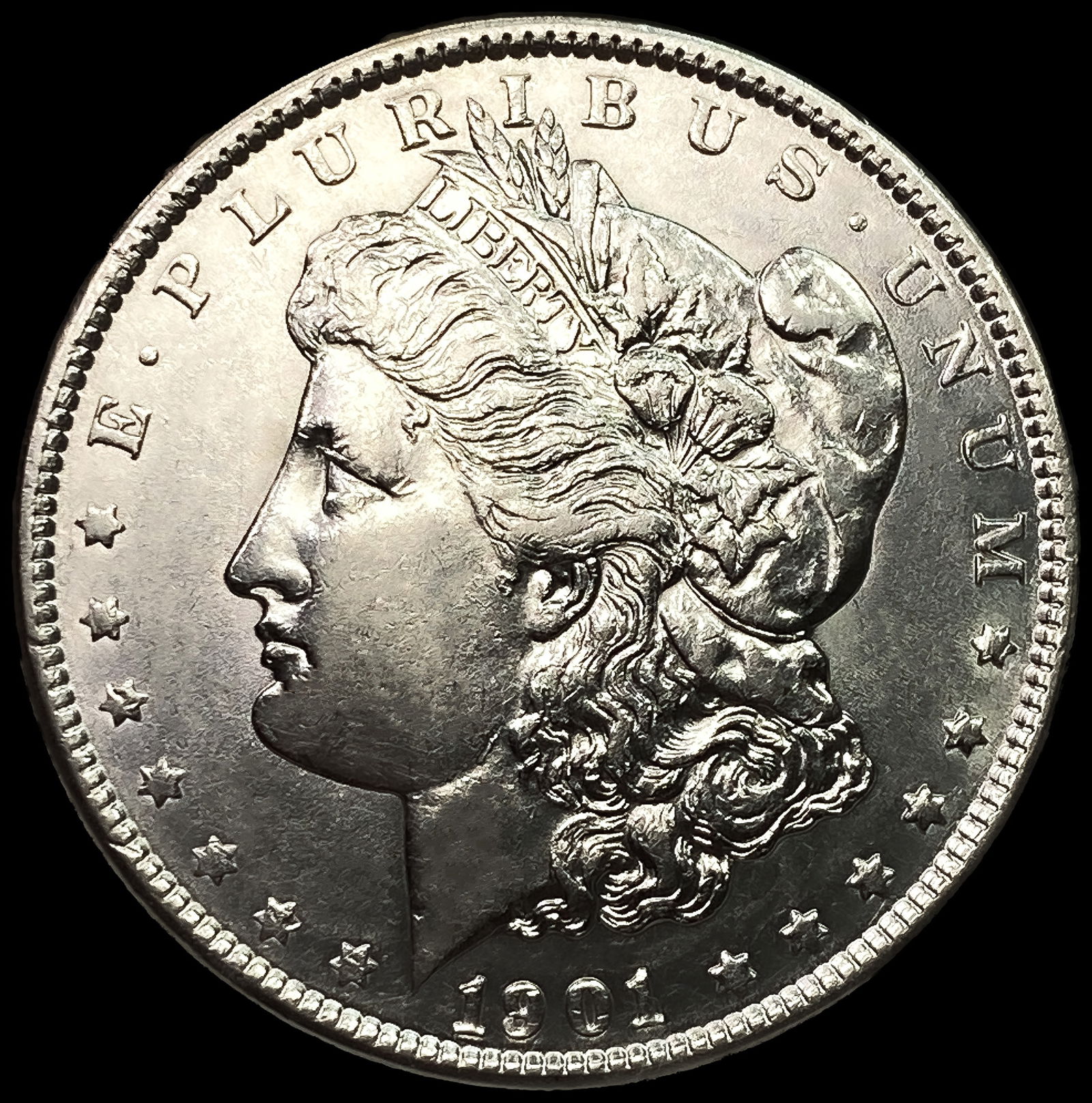 1901 Morgan Silver Dollar (1 of 2)