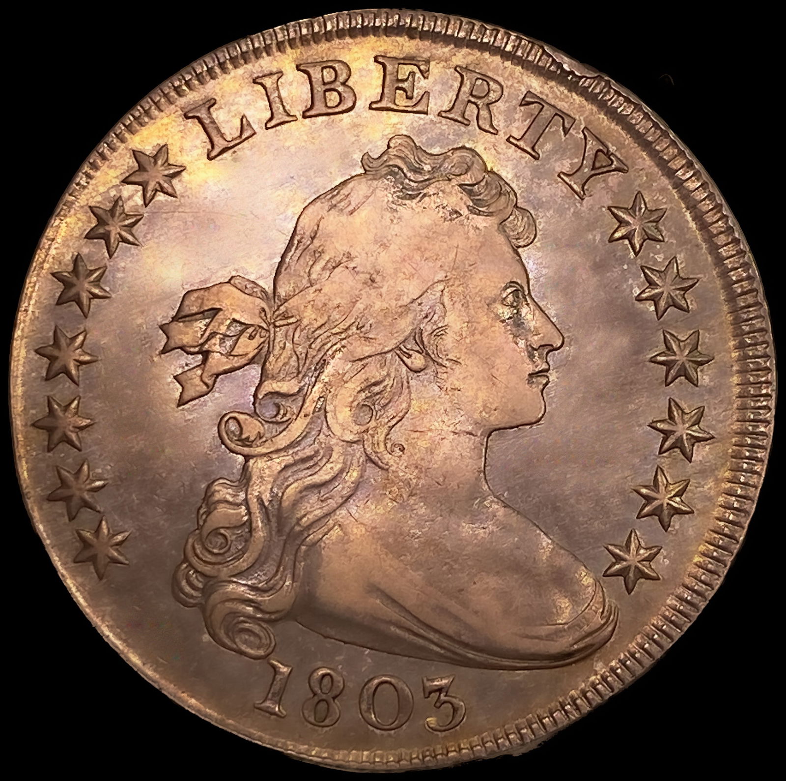1803 Lg 3 Draped Bust Dollar: 1803 Lg 3 Draped Bust Dollar