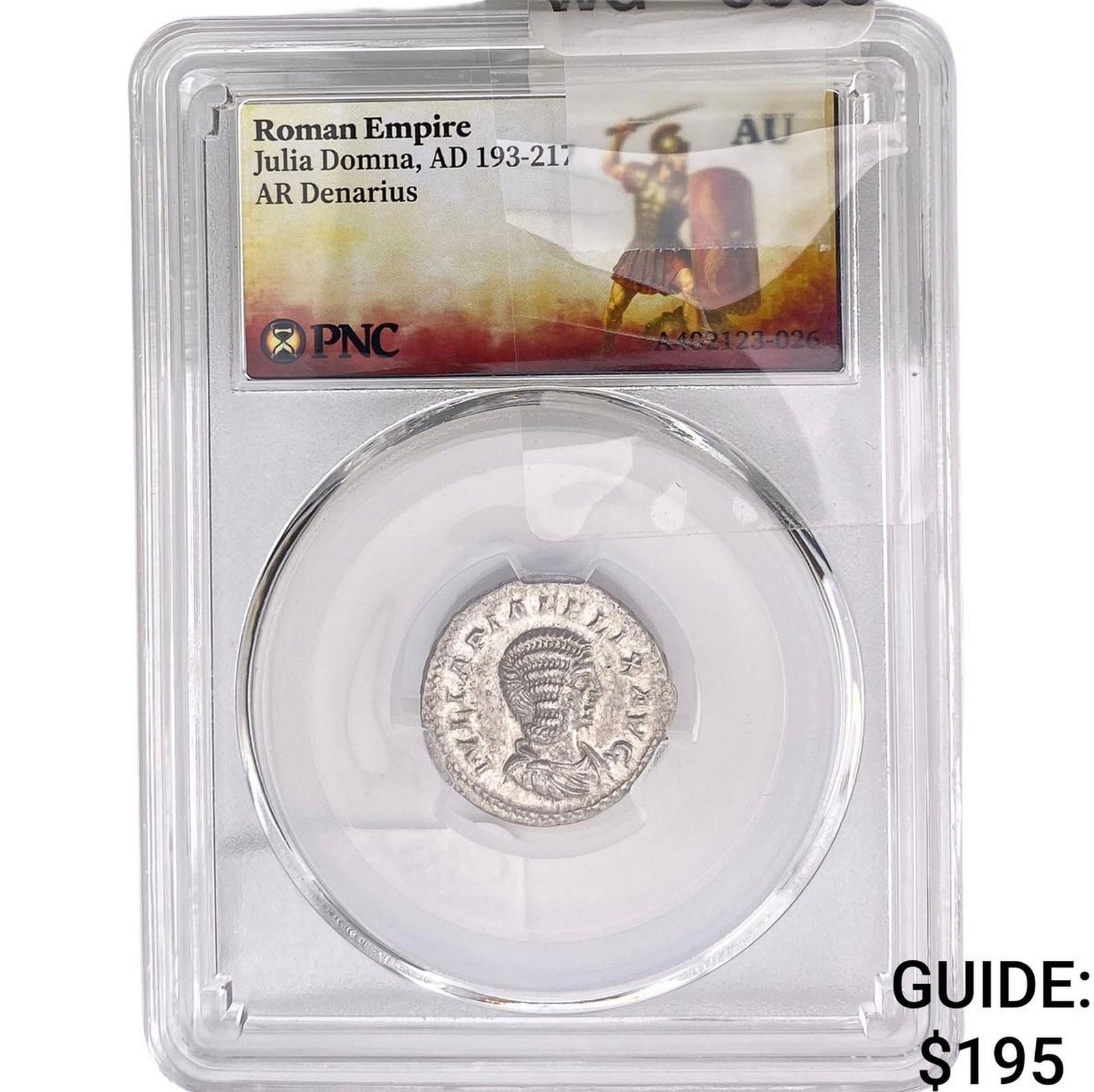 Roman Julia Domna, AD 193-217 AR Denarius PNC AU: Roman Julia Domna, AD 193-217 AR Denarius PNC AU