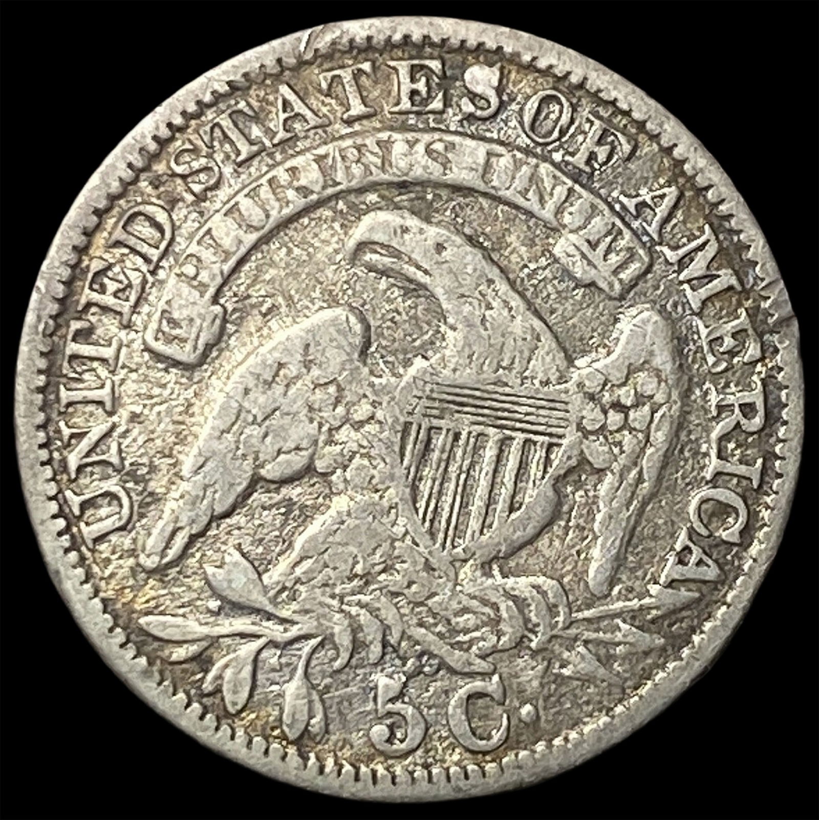 1834 Capped Bust Half Dime LIGHTLY CIRCULATED - 2