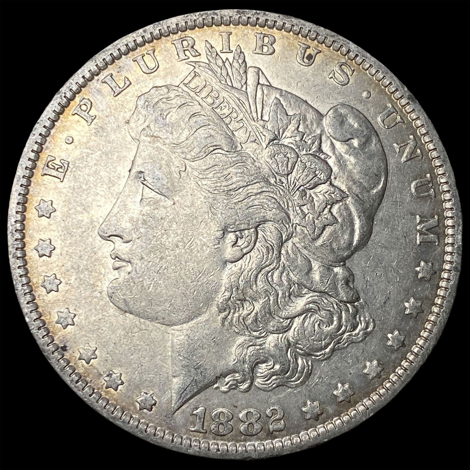 1882-S Silver Morgan Dollar CLOSELY UNCIRCULATED: 1882-S Silver Morgan Dollar CLOSELY UNCIRCULATED