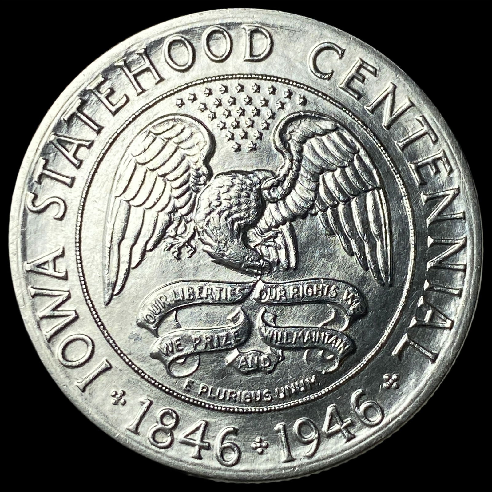 1946 Iowa Centennial Silver Half Dollar UNCIRCULATED (1 of 2)