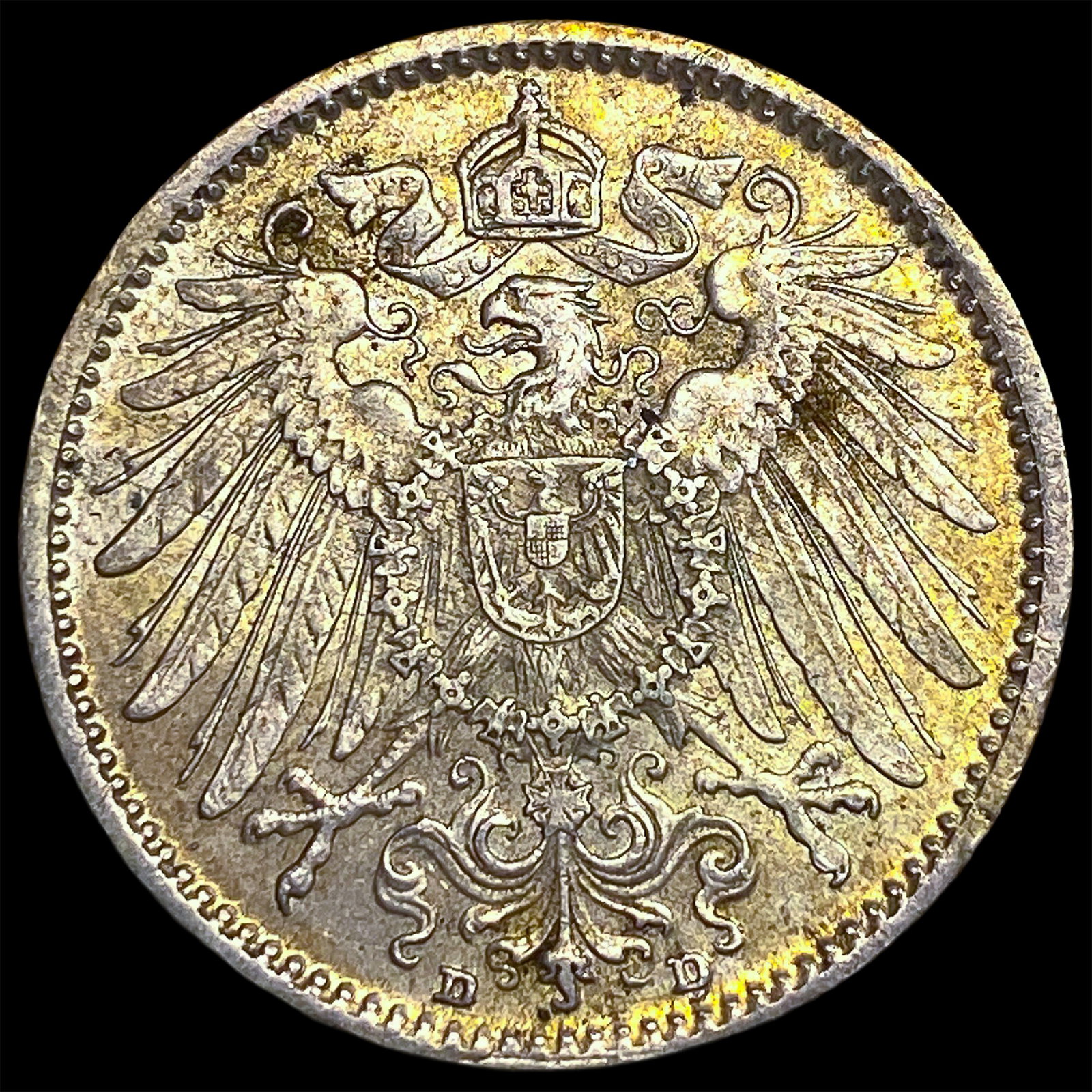 1915 Germany Silver 1 Mark CLOSELY UNCIRCULATED (1 of 2)