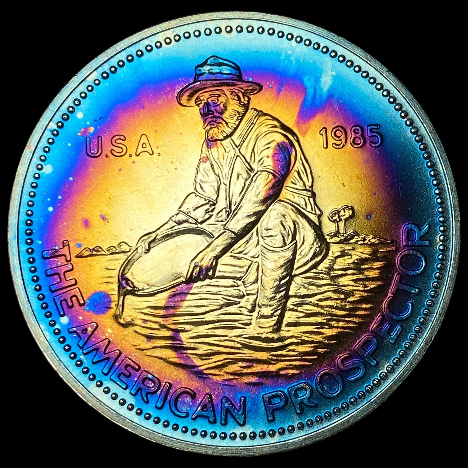 1985 Engelhard 1 oz Silver Round SUPERB GEM BU: 1985 Engelhard 1 oz Silver Round SUPERB GEM BU