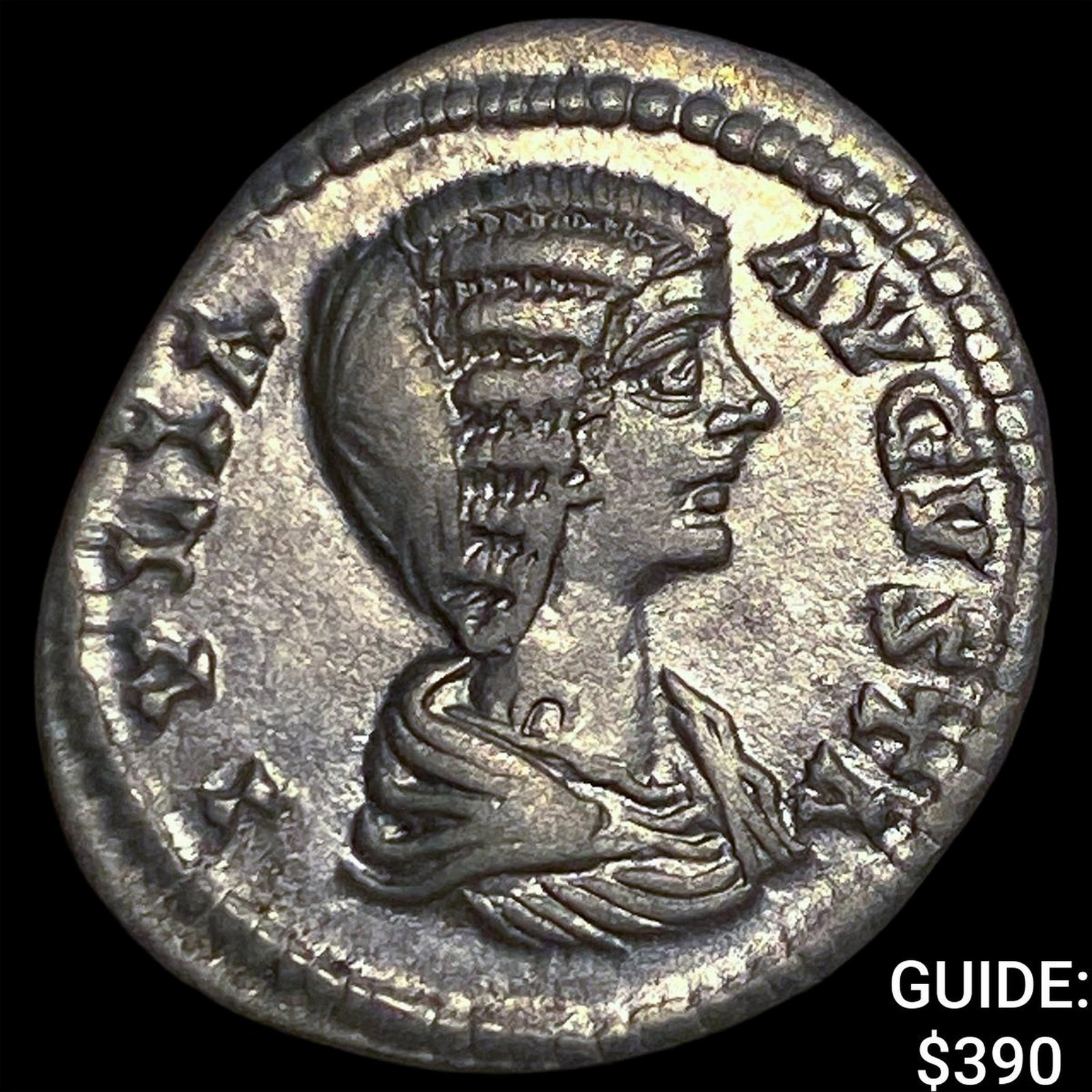 Roman Empire Julia Domna 198-202 AD Silver Denarius CLOSELY UNCIRCULATED: Roman Empire Julia Domna 198-202 AD Silver Denarius CLOSELY UNCIRCULATED