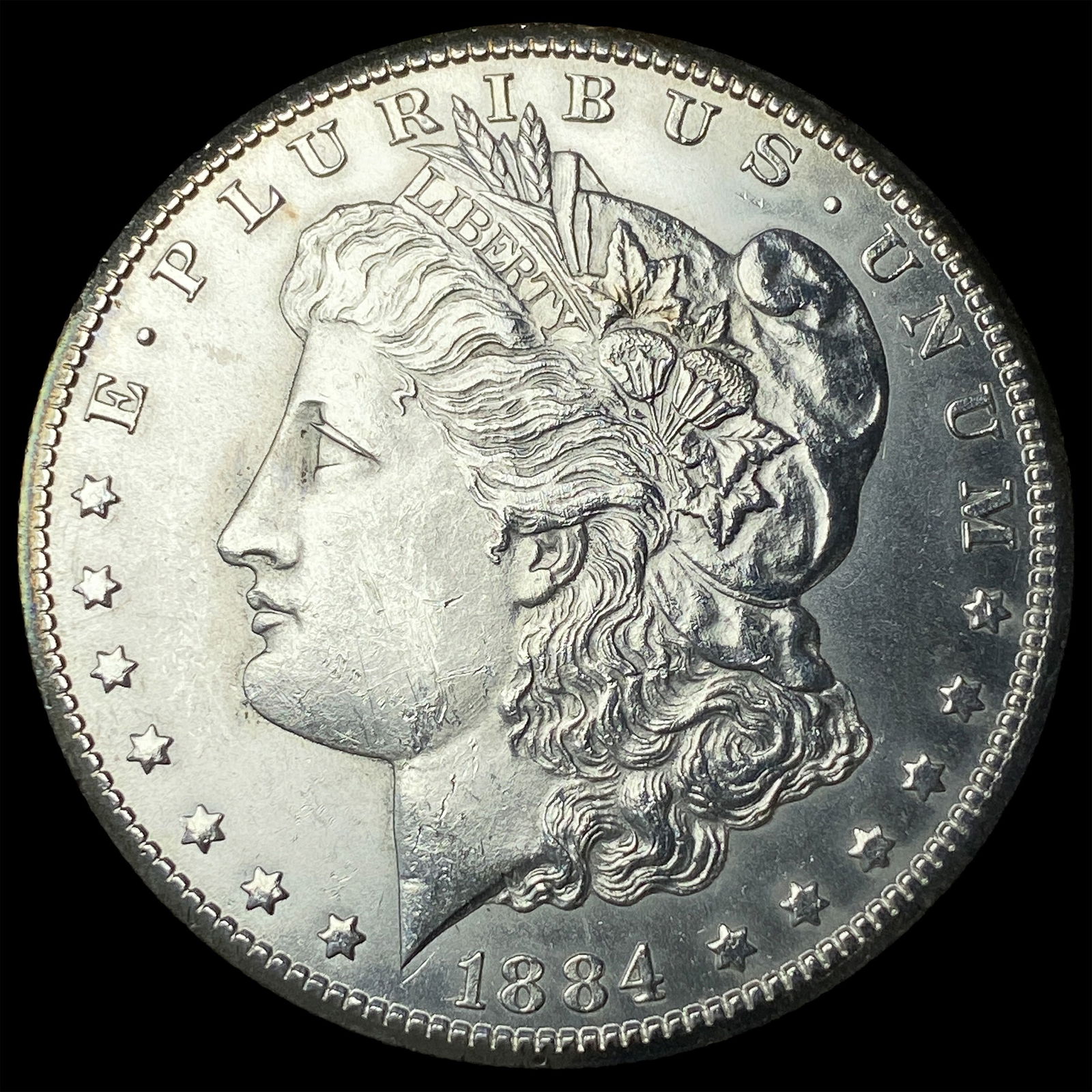 1884-CC Silver Morgan Dollar UNCIRCULATED: 1884-CC Silver Morgan Dollar UNCIRCULATED