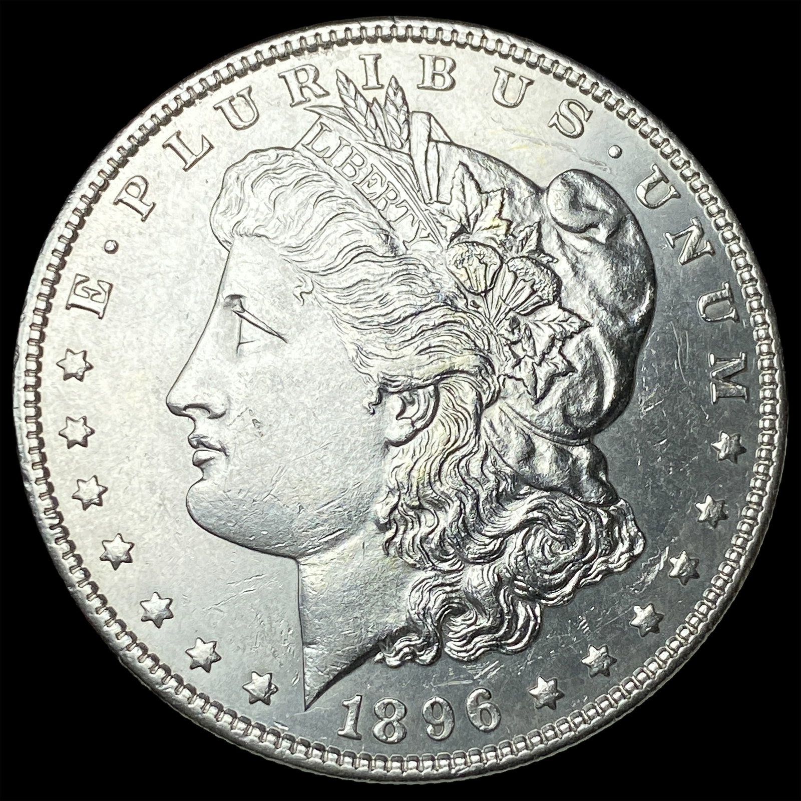 1896 Silver Morgan Dollar UNCIRCULATED: 1896 Silver Morgan Dollar UNCIRCULATED