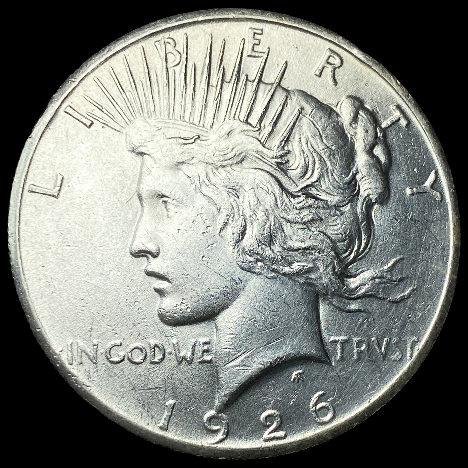 1926 Peace Silver Dollar CLOSELY UNCIRCULATED: 1926 Peace Silver Dollar CLOSELY UNCIRCULATED