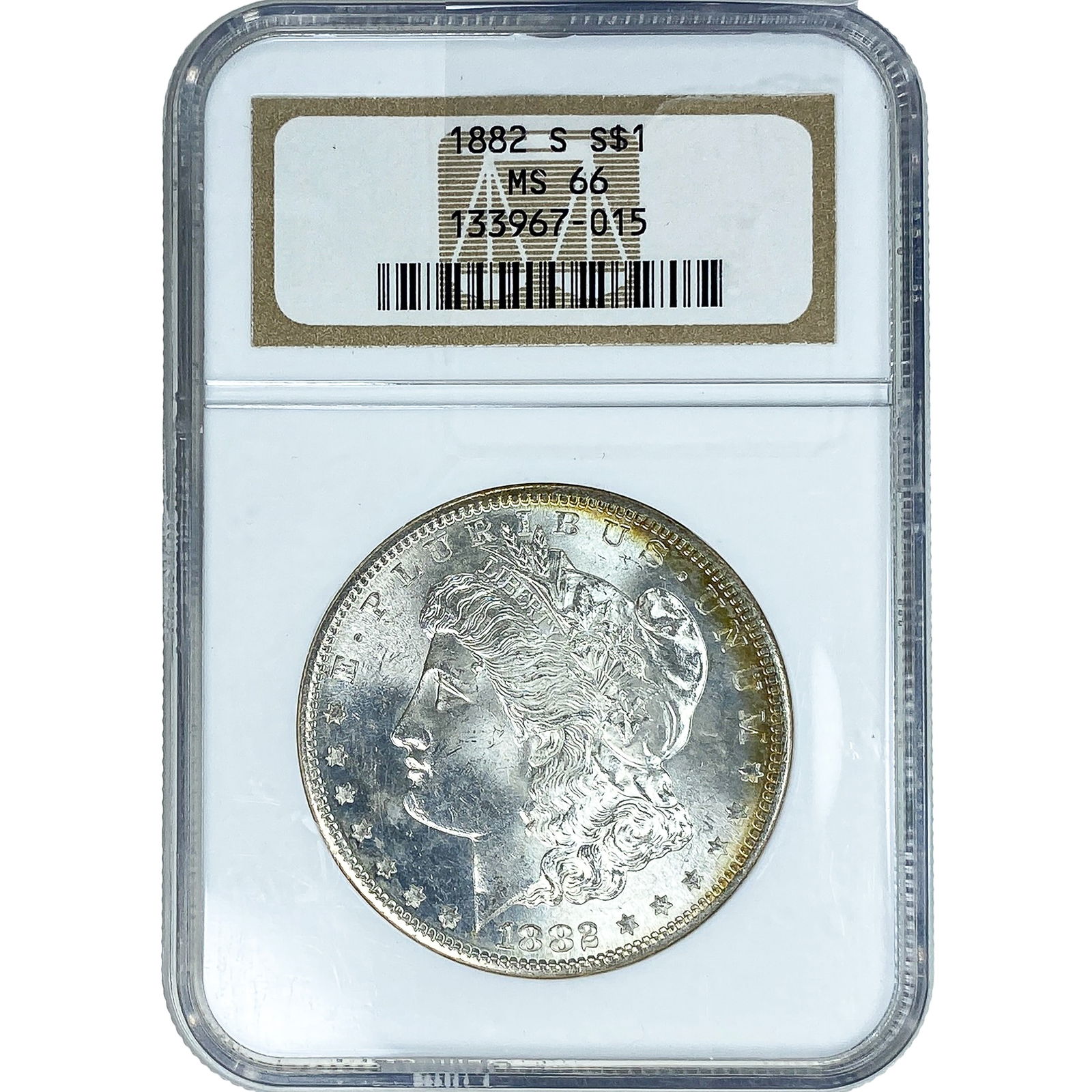 1882-S Morgan Silver Dollar NGC MS66 (1 of 2)