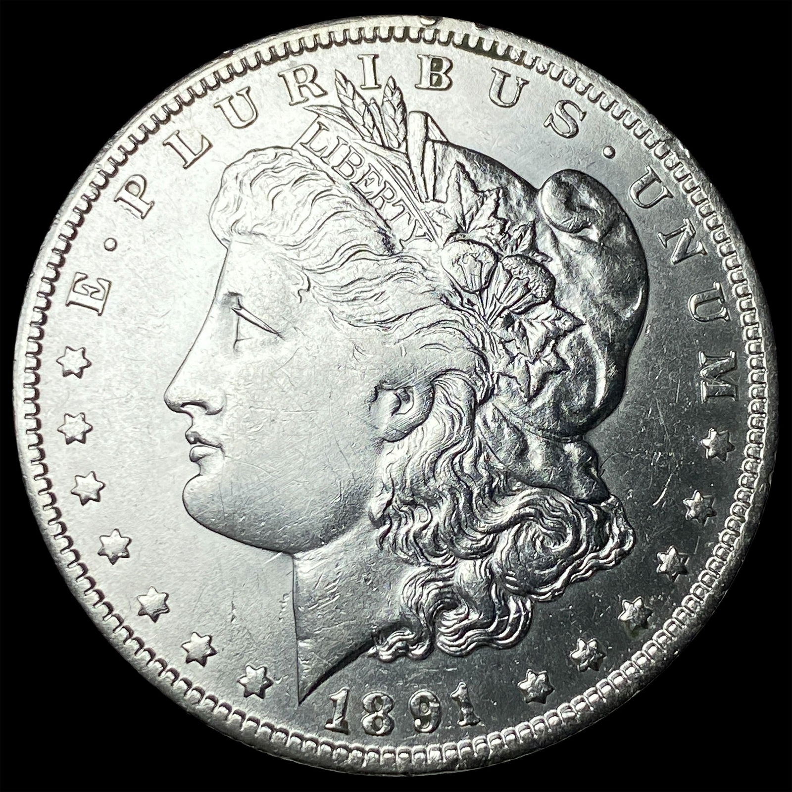 1891-O Silver Morgan Dollar CLOSELY UNCIRCULATED: 1891-O Silver Morgan Dollar CLOSELY UNCIRCULATED