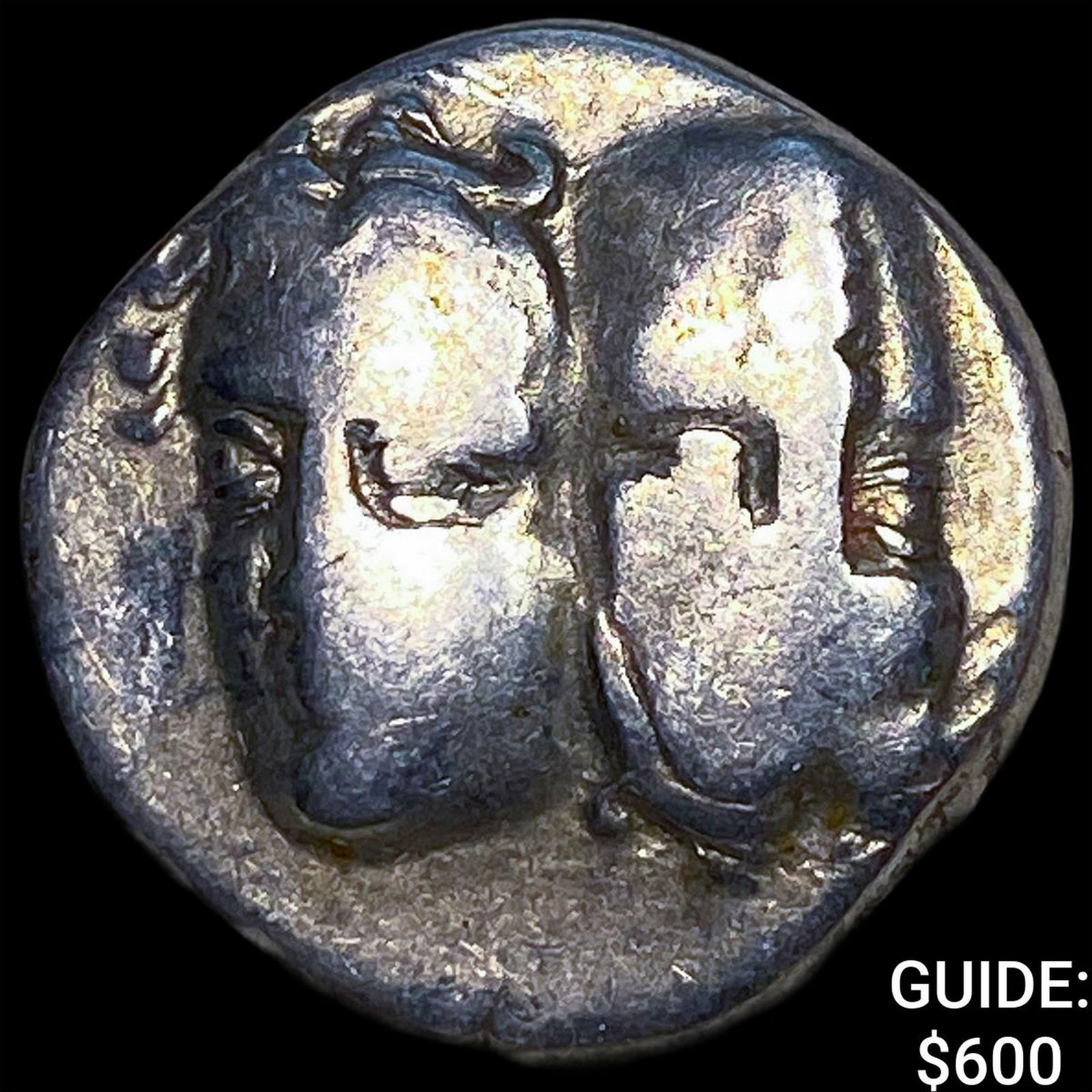 Ancient Greece Moesia, Istros 4th Century BC Silver Drachm NEARLY UNCIRCULATED: Ancient Greece Moesia, Istros 4th Century BC Silver Drachm NEARLY UNCIRCULATED
