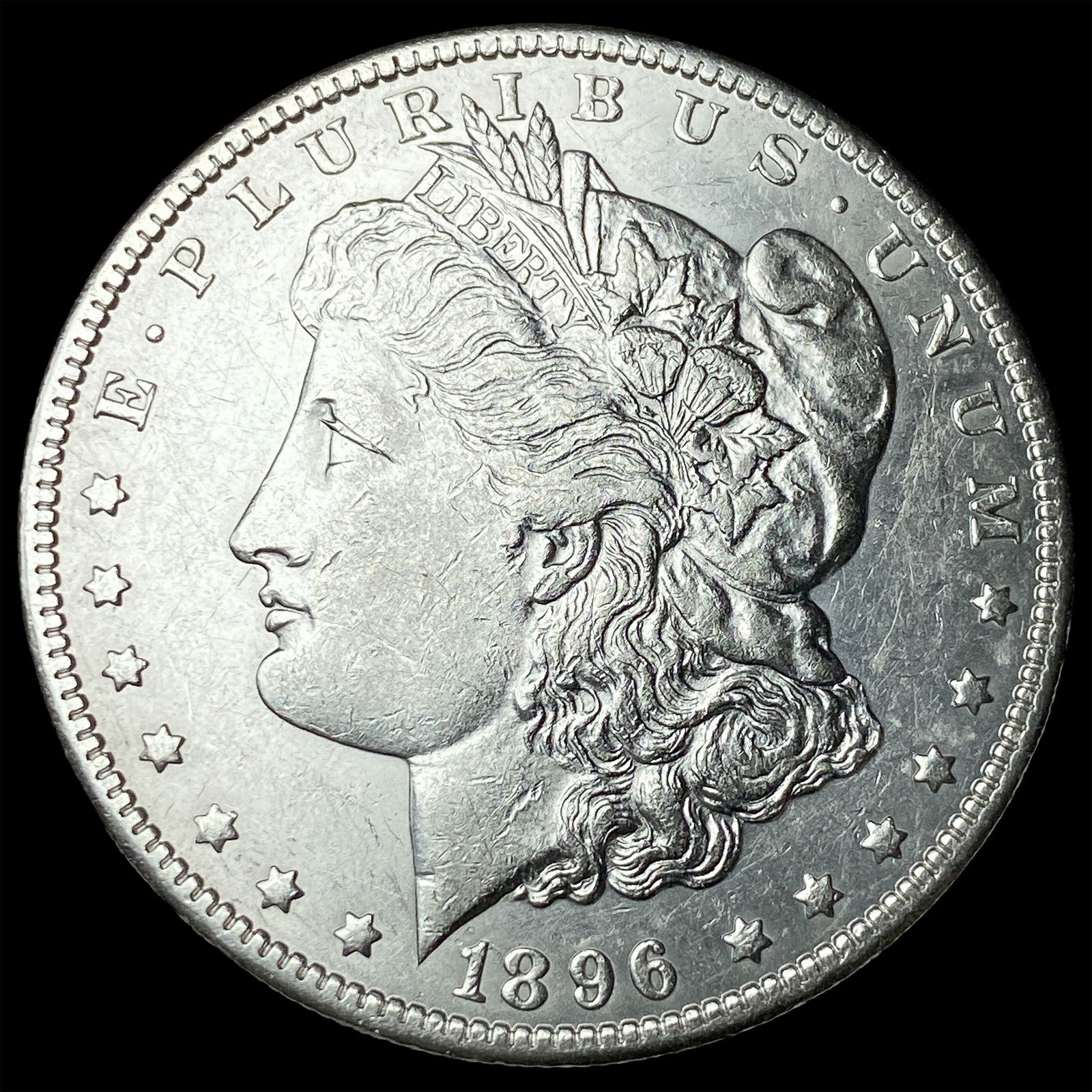 1896-O Silver Morgan Dollar CLOSELY UNCIRCULATED: 1896-O Silver Morgan Dollar CLOSELY UNCIRCULATED