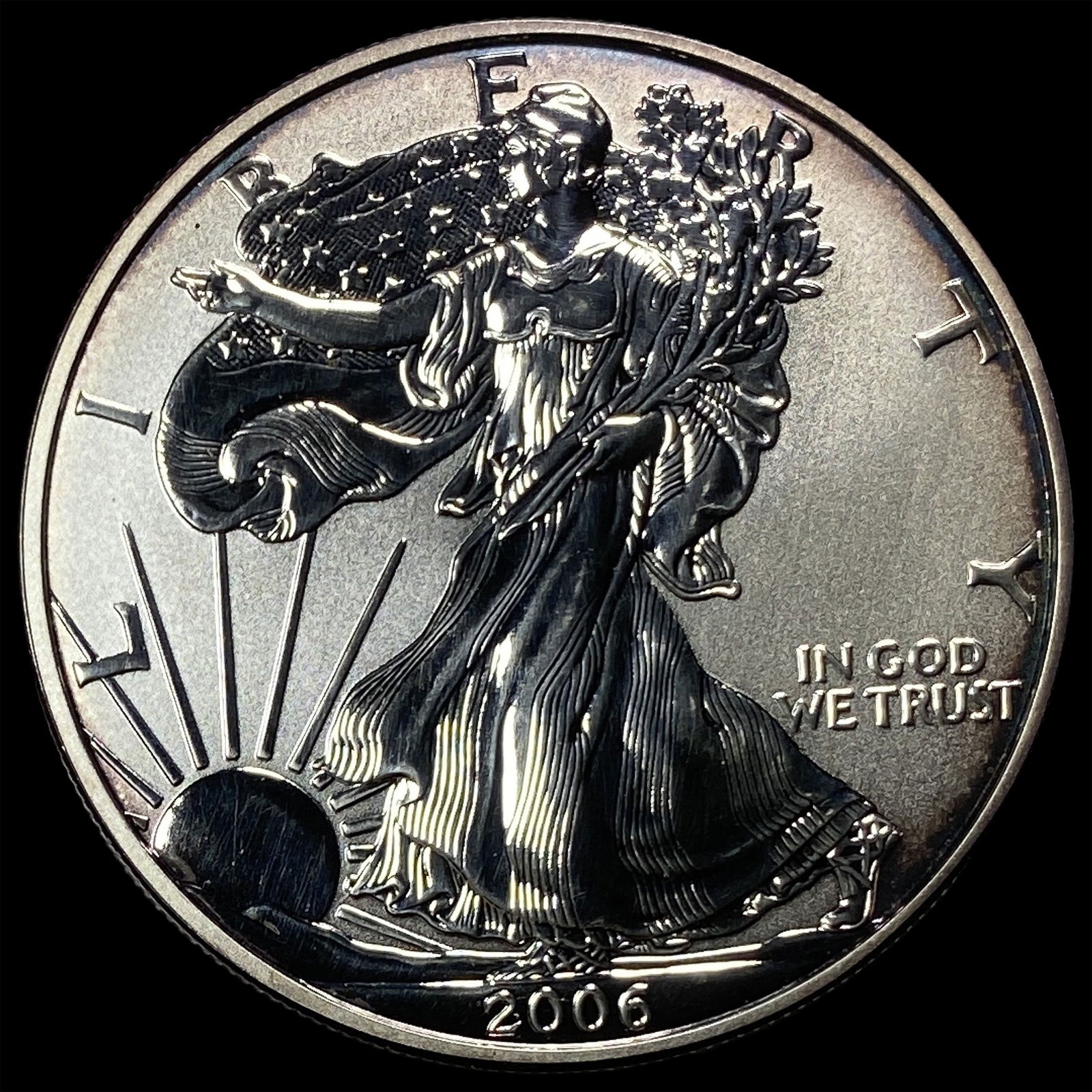 2006-P Silver American Eagle $1 CHOICE PROOF (1 of 2)