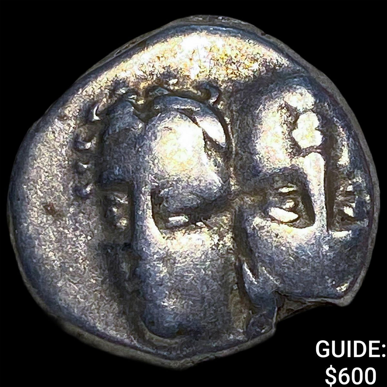 Ancient Greece Moesia, Istros 4th Century BC Silver Drachm NEARLY UNCIRCULATED: Ancient Greece Moesia, Istros 4th Century BC Silver Drachm NEARLY UNCIRCULATED