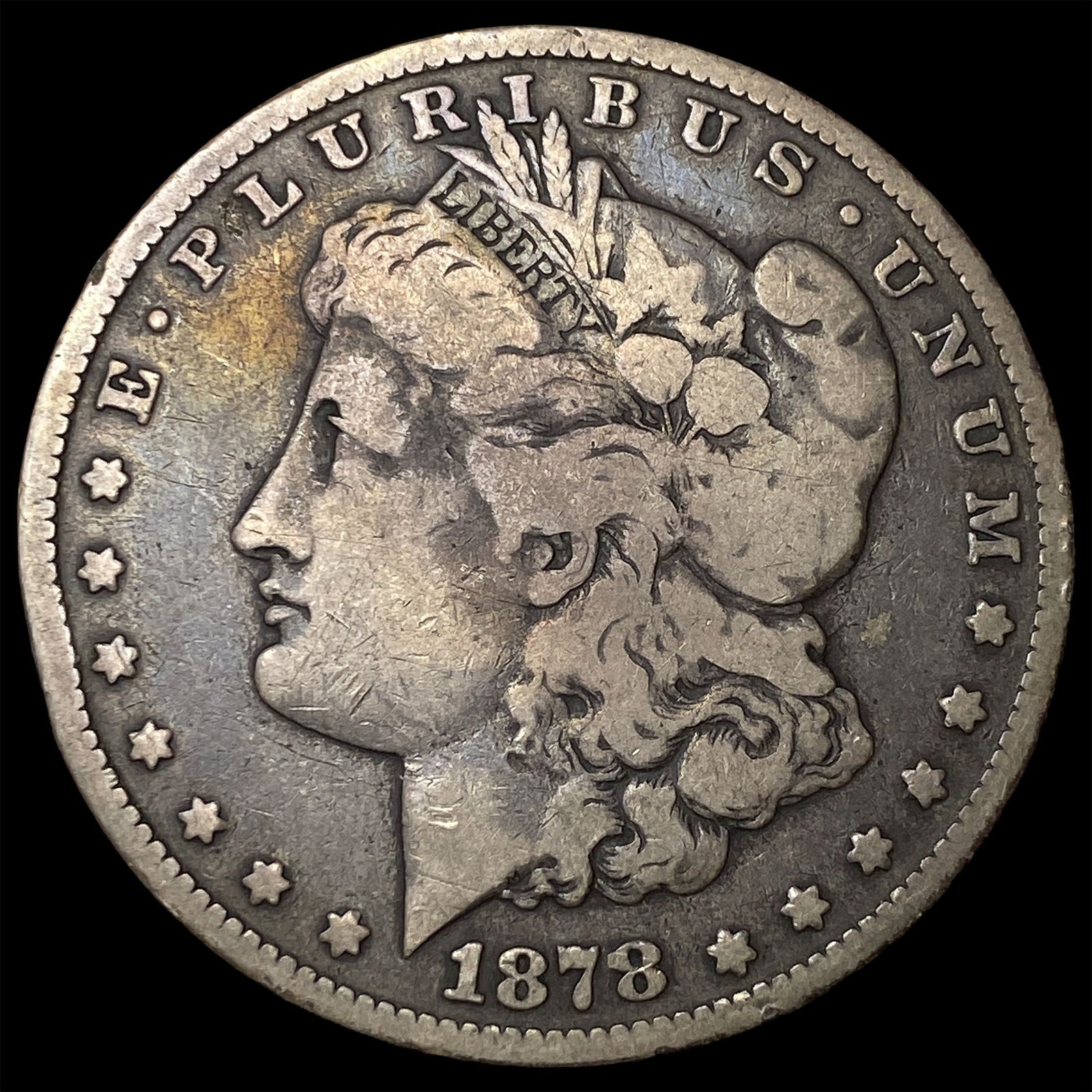 1878-CC Silver Morgan Dollar LIGHTLY CIRCULATED (1 of 2)