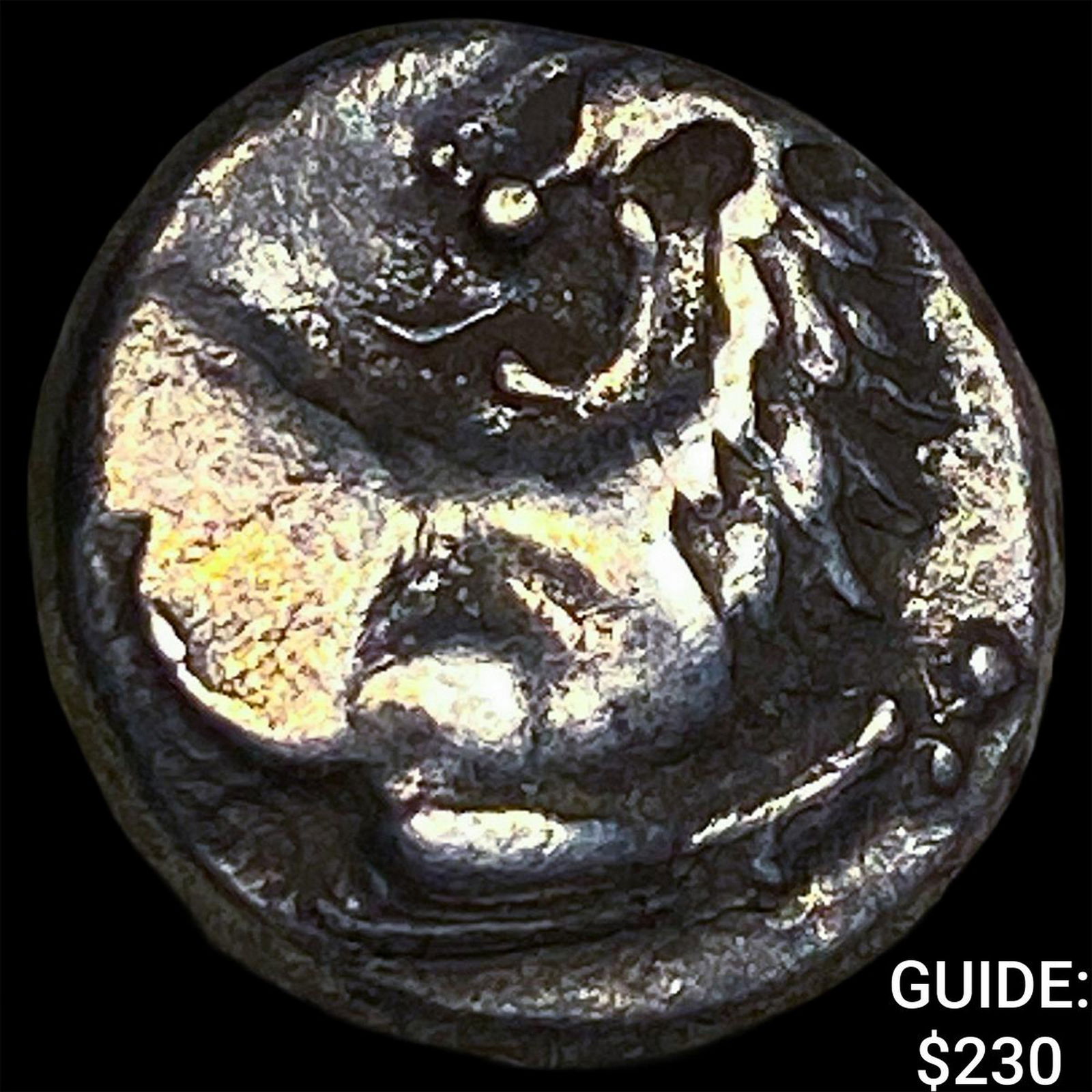 Ancient Greece Cherronesos 400-350 BC Silver Hemidrachm NEARLY UNCIRCULATED: Ancient Greece Cherronesos 400-350 BC Silver Hemidrachm NEARLY UNCIRCULATED