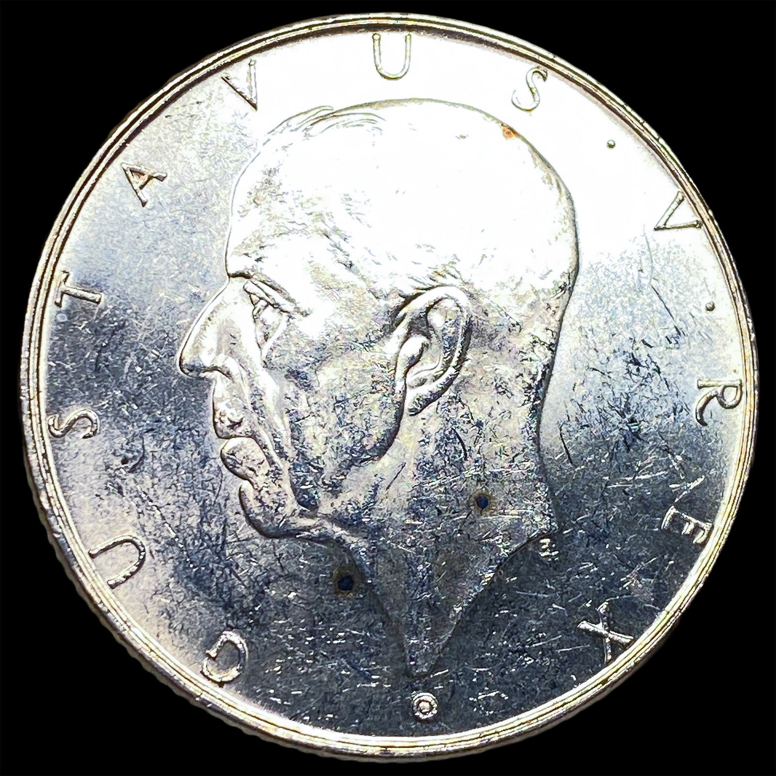 1938 Sweden Silver 2 Kroner UNCIRCULATED: 1938 Sweden Silver 2 Kroner UNCIRCULATED