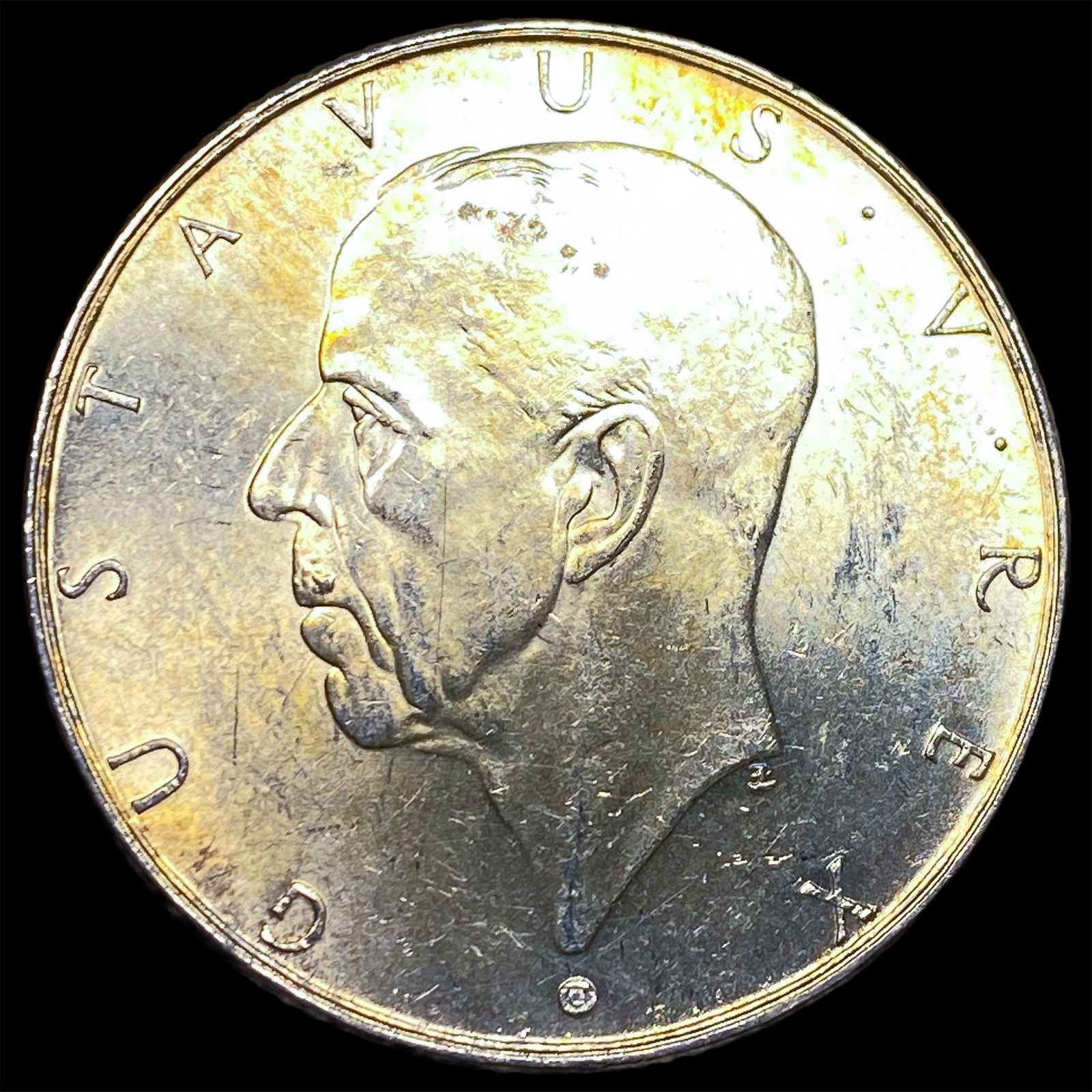 1938 Sweden Silver 2 Kroner UNCIRCULATED: 1938 Sweden Silver 2 Kroner UNCIRCULATED