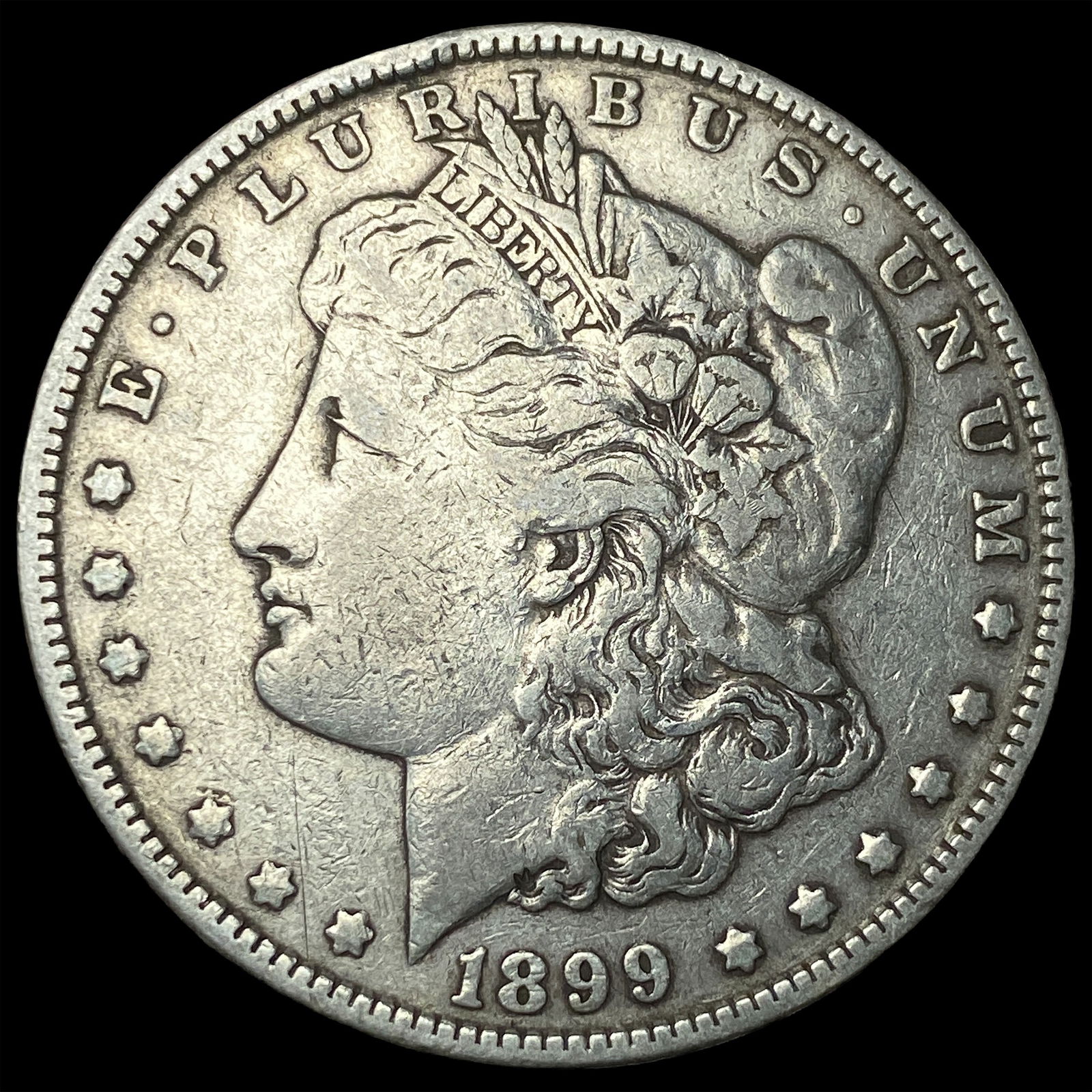 1899 Morgan Silver Dollar LIGHTLY CIRCULATED: 1899 Morgan Silver Dollar LIGHTLY CIRCULATED